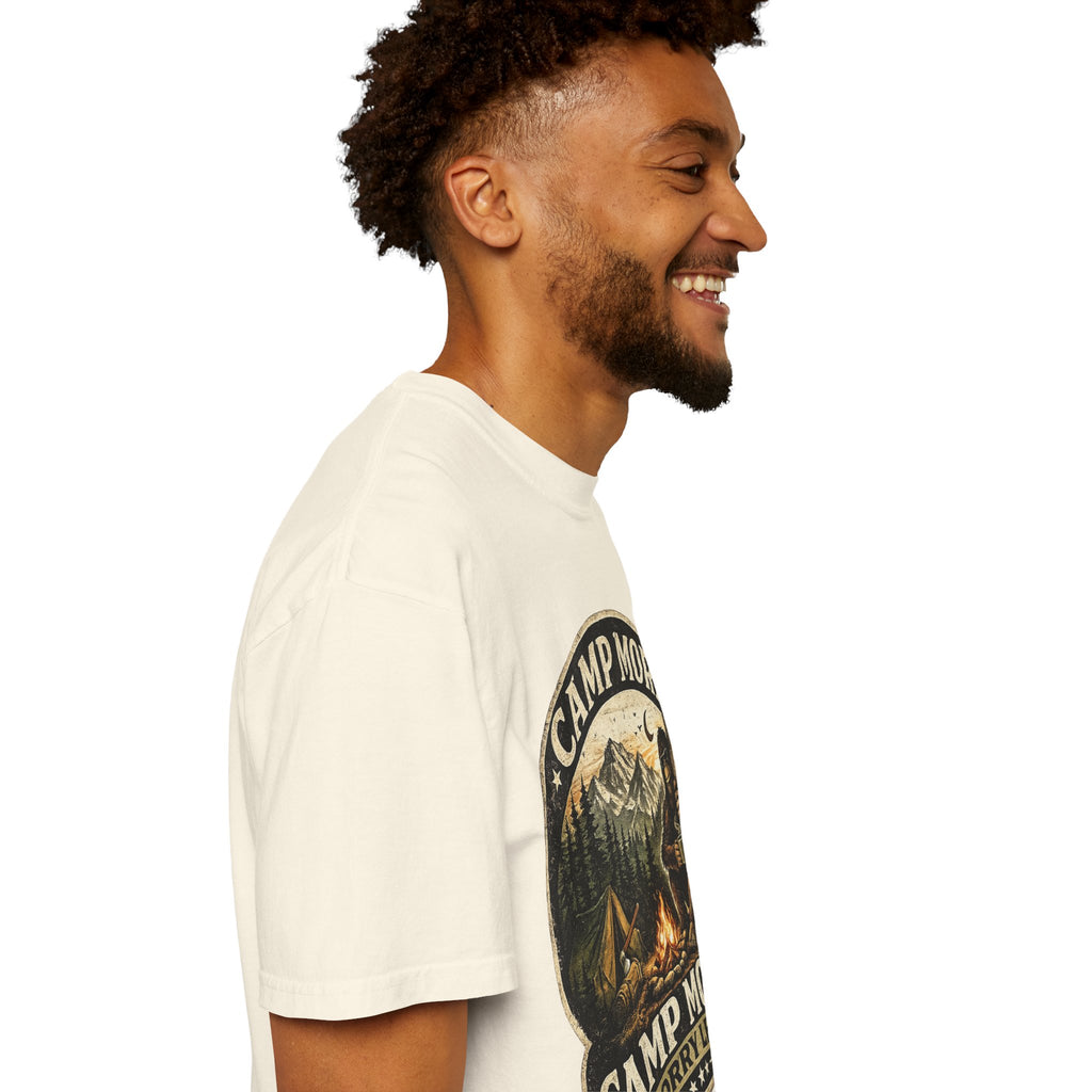 Camp More Worry Less Bigfoot T-shirt
