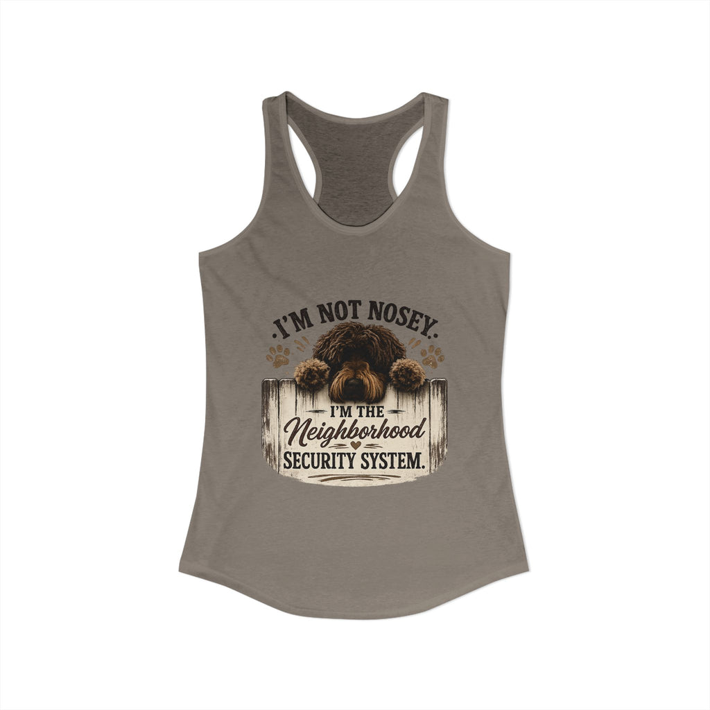I'm Not Nosey Women's Ideal Racerback Tank
