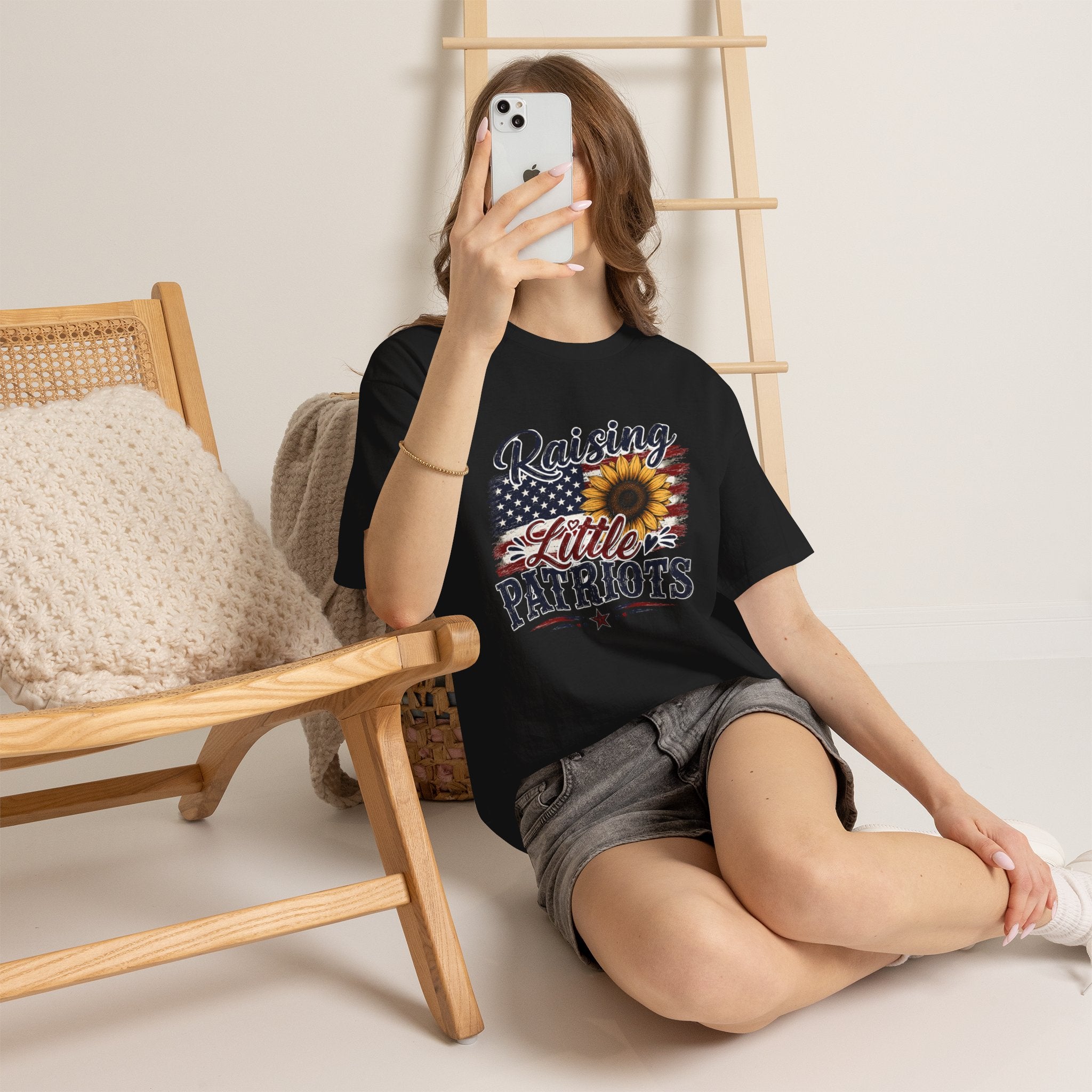 Raising Little Patriots 4th of July Tee — Patriotic Independence Day Tee