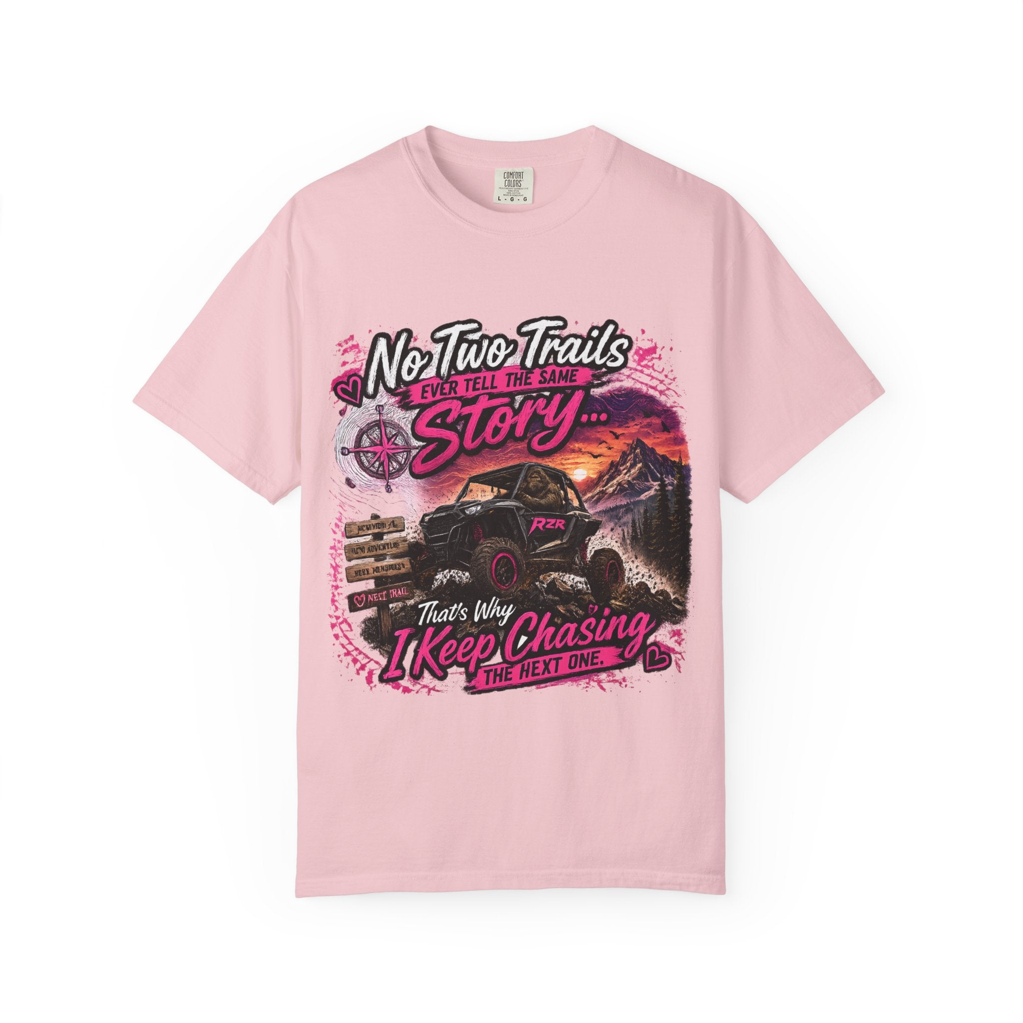 Off‑Road Truck T‑Shirt — “No Two Trails Ever Tell the Same Story” Adventure Tee