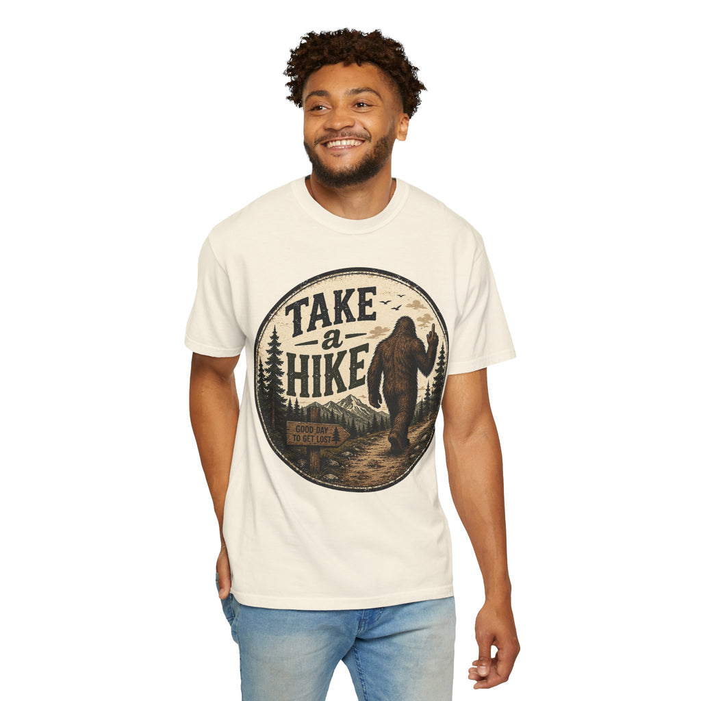 Take a Hike T-Shirt — Vintage Bigfoot Hiking Tee