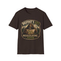 Bigfoot’s GPS T-Shirt — "Recalculating... Again" Retro Sasquatch Graphic Tee