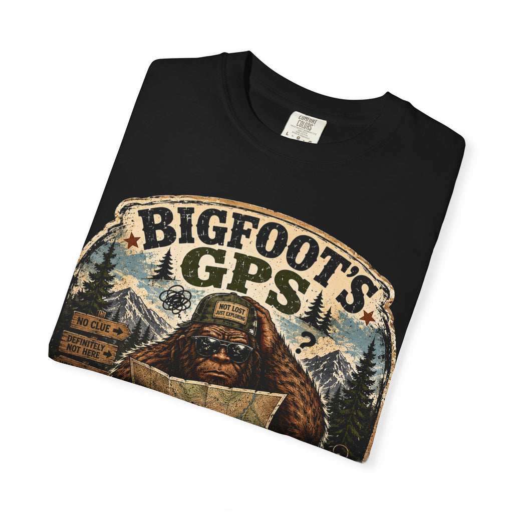 Bigfoot’s GPS Recalculating T-shirt
