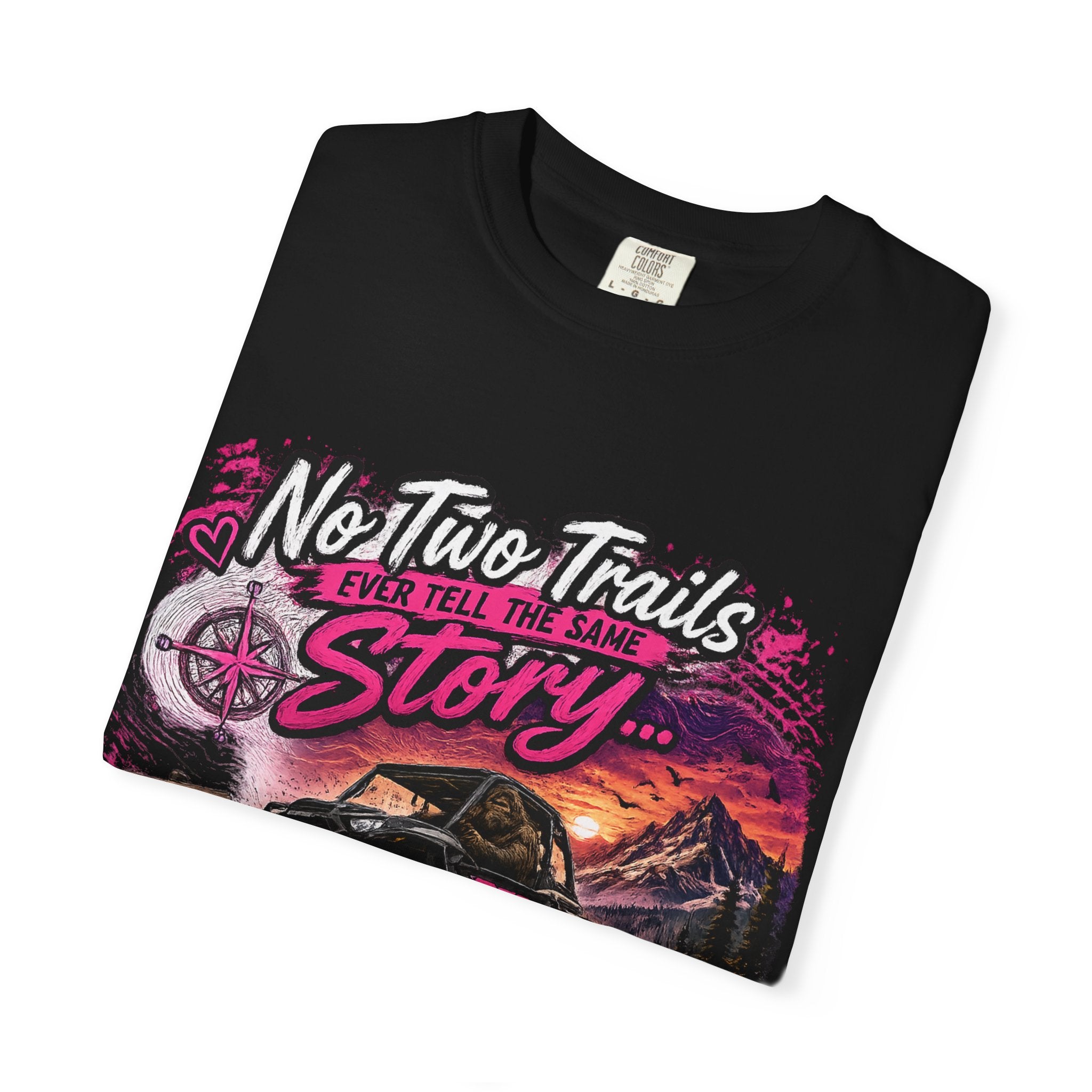 Off‑Road Truck T‑Shirt — “No Two Trails Ever Tell the Same Story” Adventure Tee
