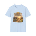 "Home Isn't A Place I Found... It's A Life I Built" Rustic Sunflower Tee — T-Shirt