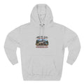 Mentally Is Fine Truck Three-Panel Fleece Hoodie