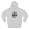 Patient Camper Hoodie — "Please Be Patient I'm Making Up As I Go" Cozy Graphic Hoodie