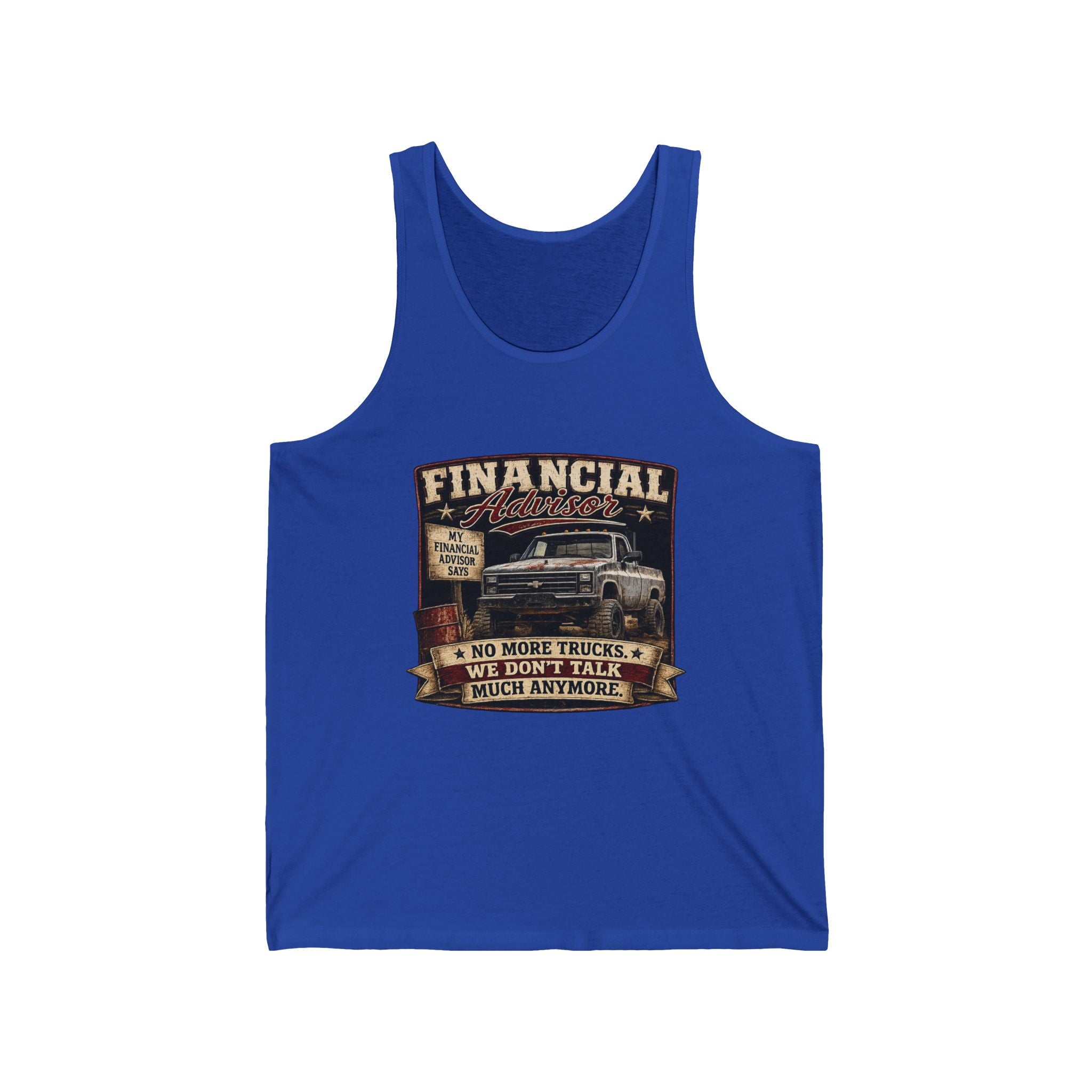 Financial Advisor Jersey Tank