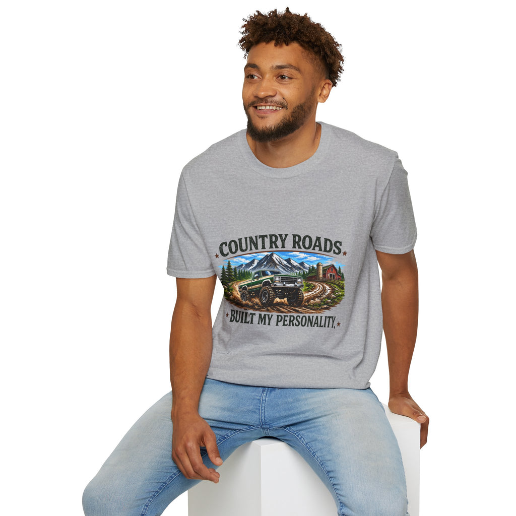 Country Roads Truck Softstyle T-Shirt