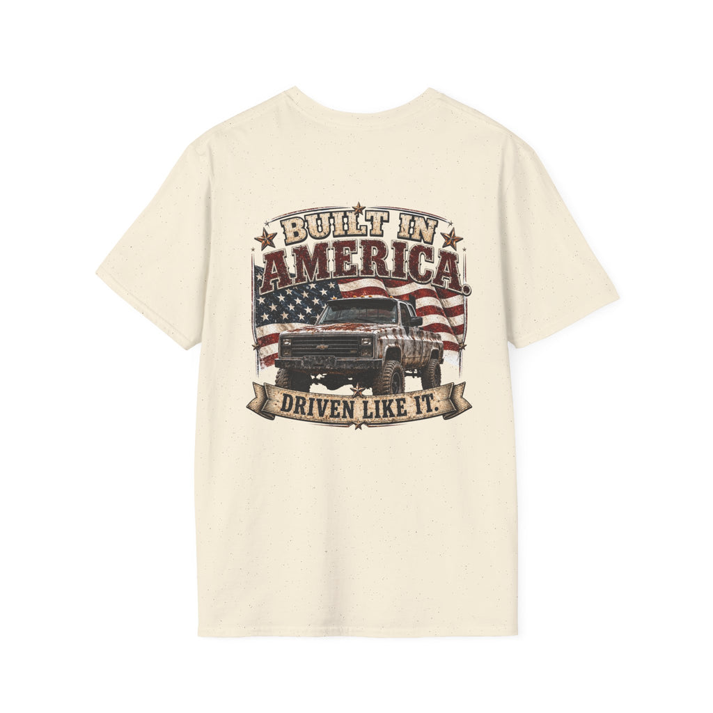 Built in America - Chevrolet K30 Vintage Badge T-Shirt