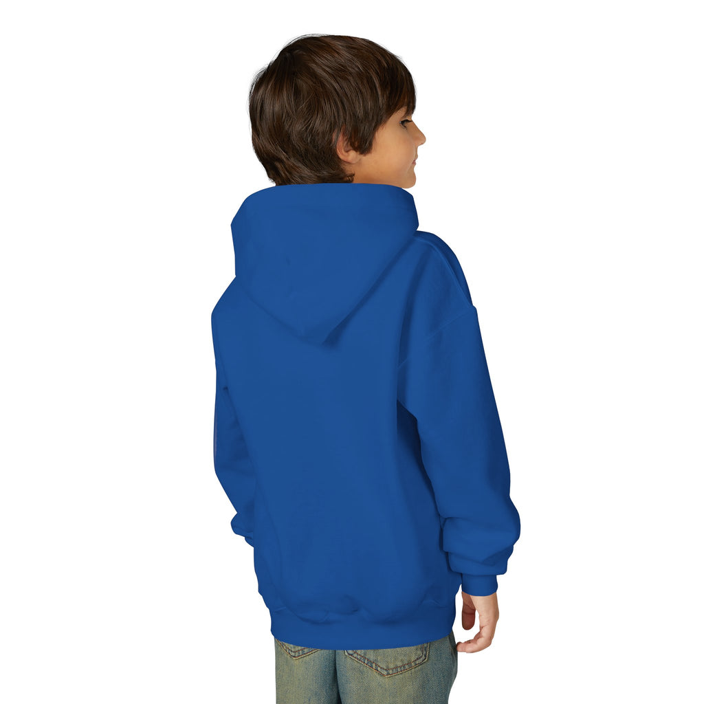 Chase the Dream with Courage Youth Heavy Blend Hooded Sweatshirt