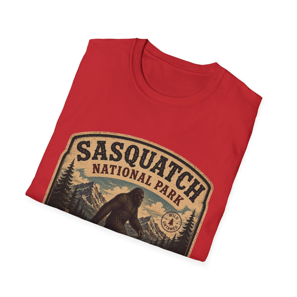 Sasquatch National Park T-Shirt — "Population: Maybe" Vintage Bigfoot Tee