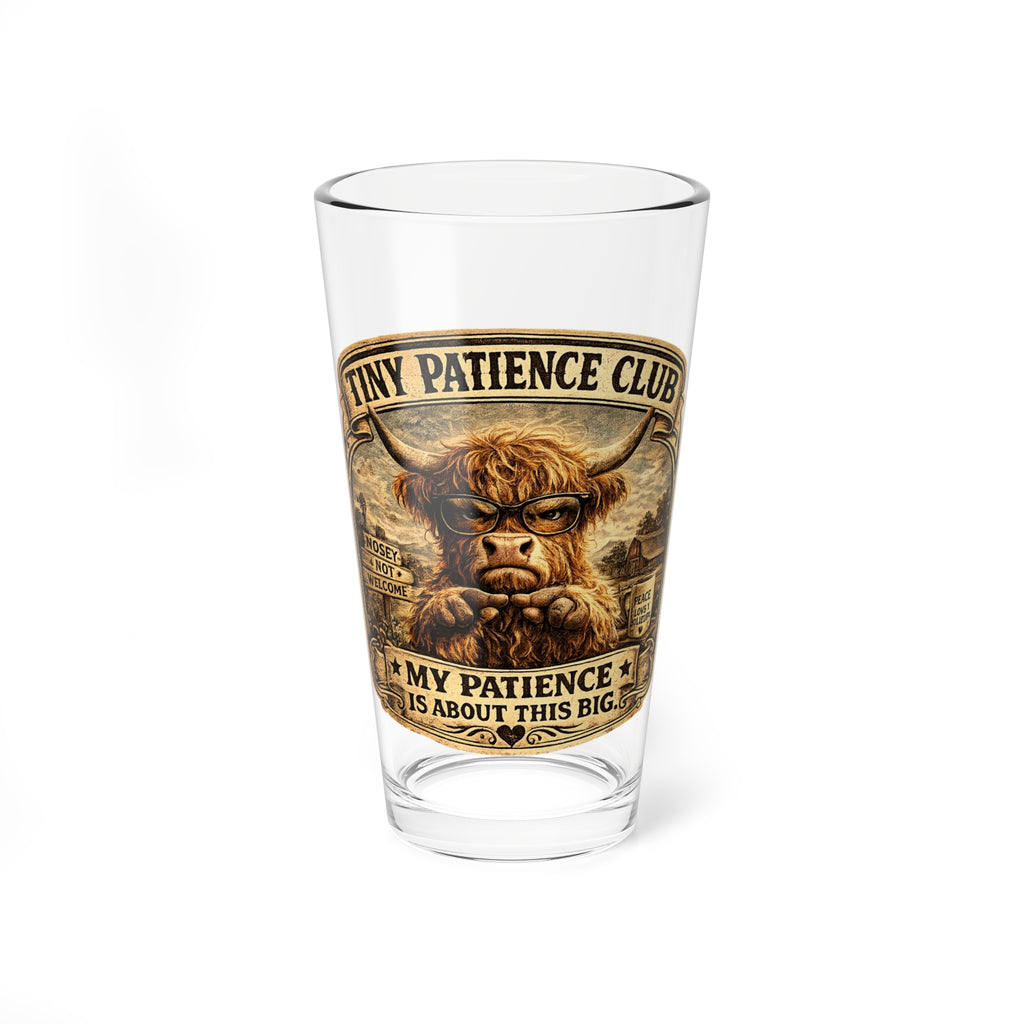 Tiny Patience Club - Mixing Glass