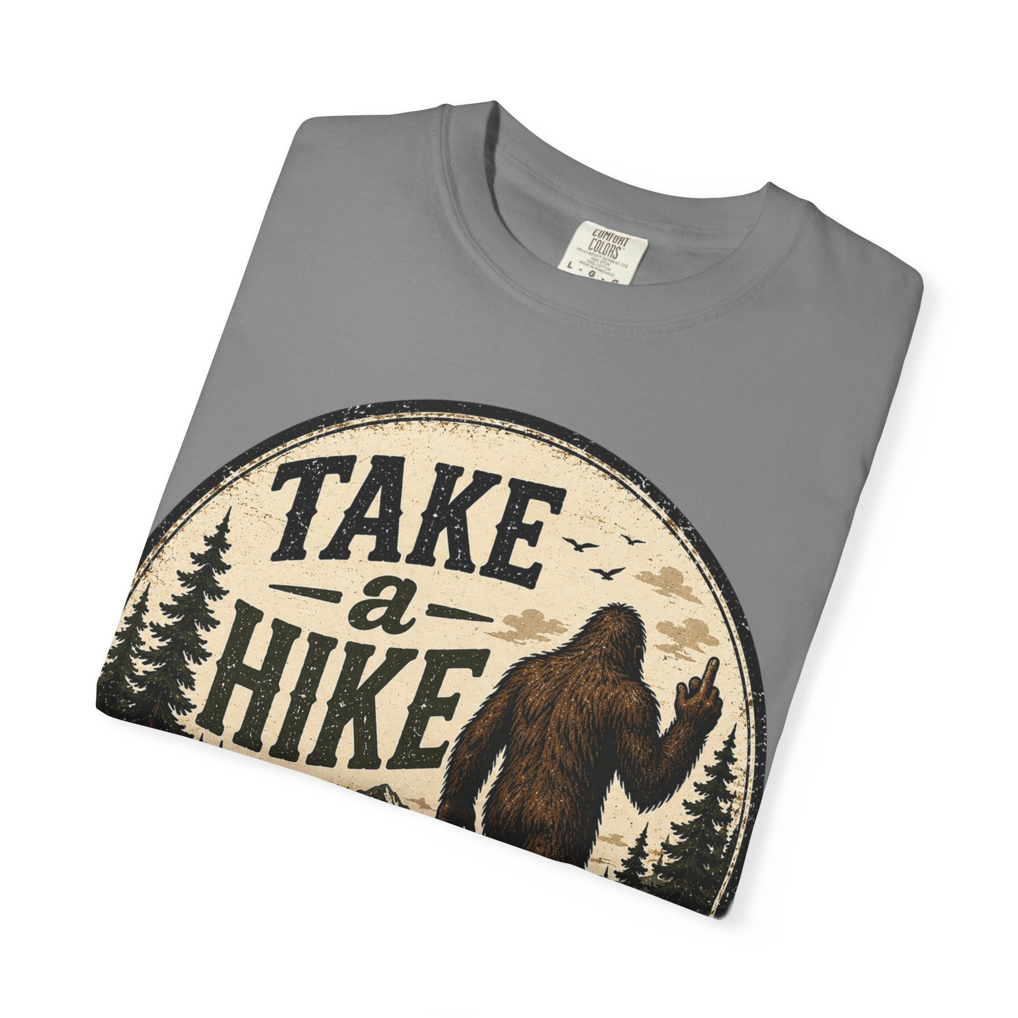Take a Hike T-Shirt — Vintage Bigfoot Hiking Tee