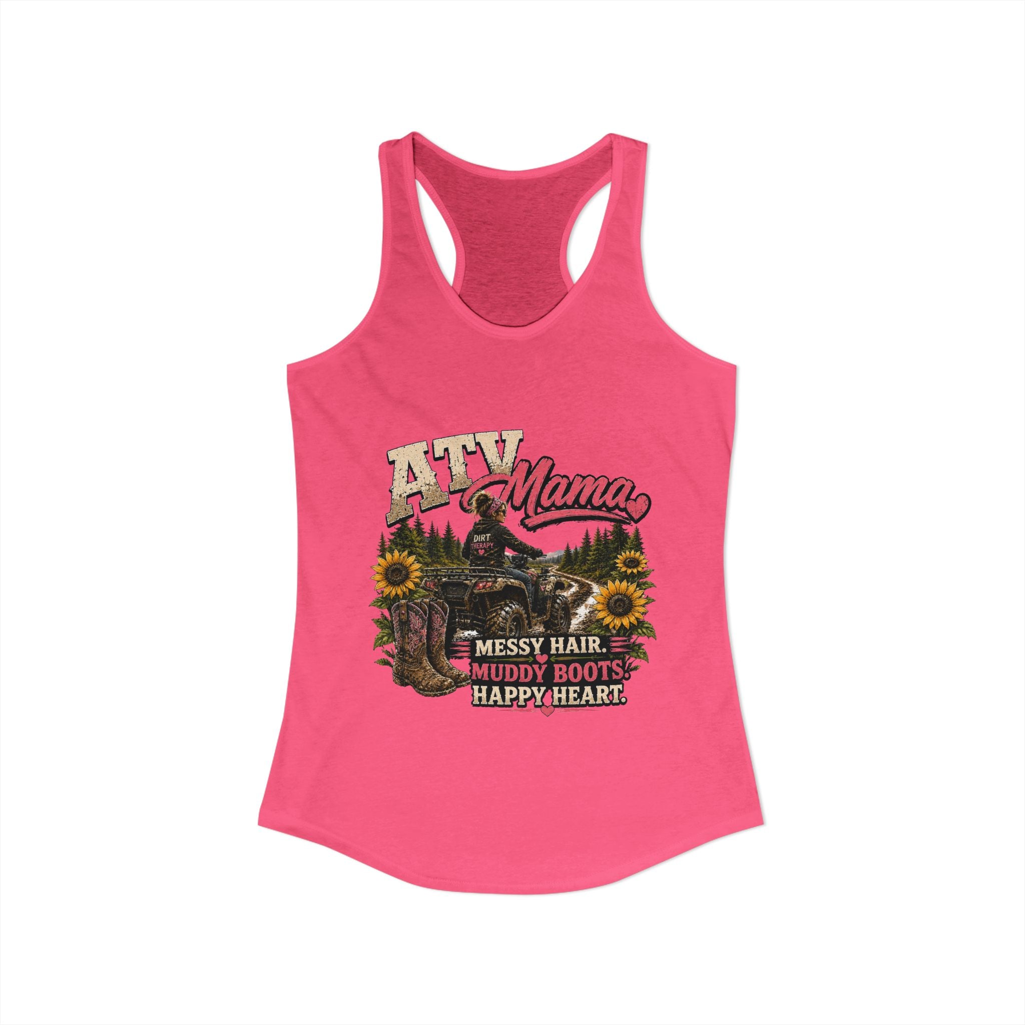 ATV Mama Women's Ideal Racerback Tank
