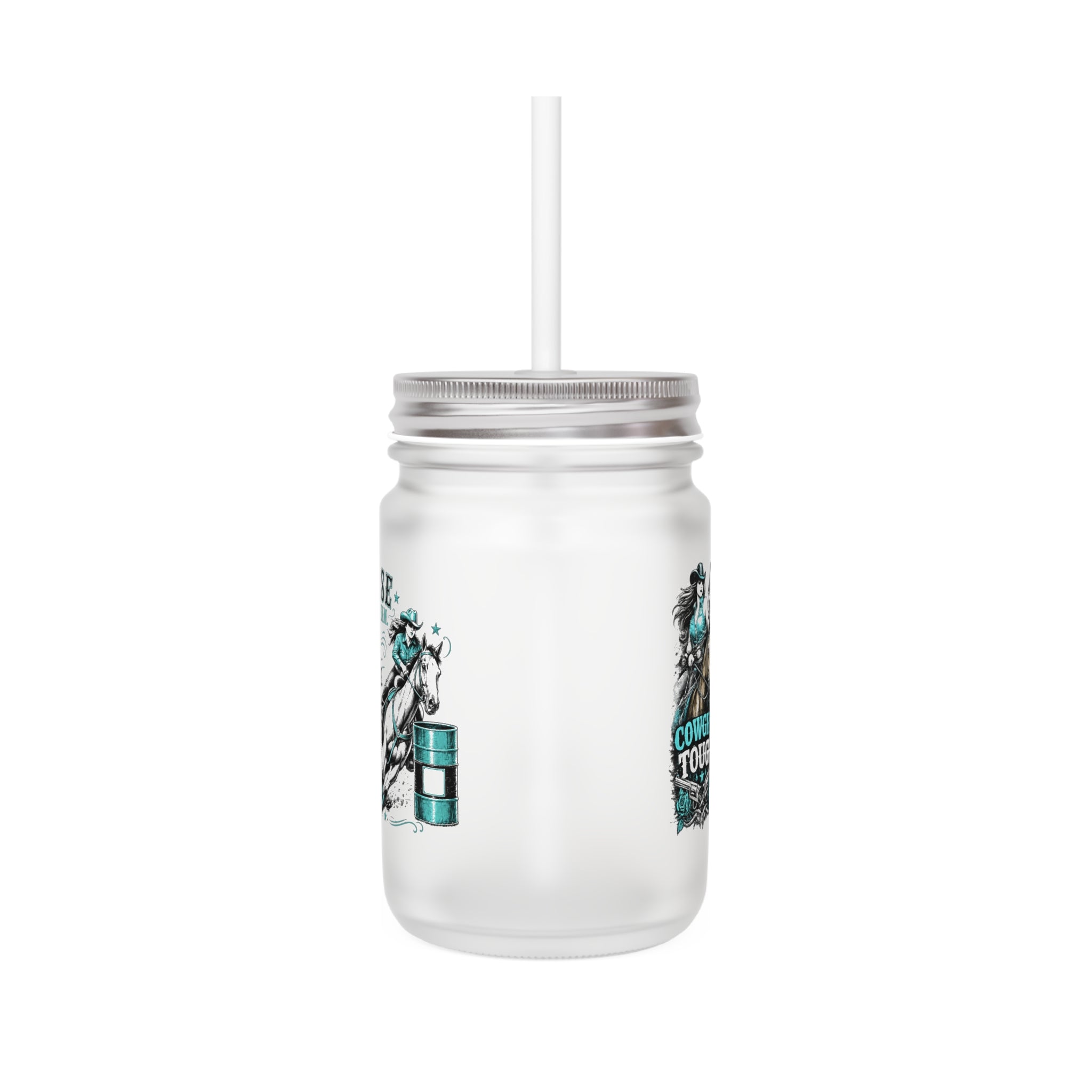 Chase the Dream Ride With Courage - Mason Jar