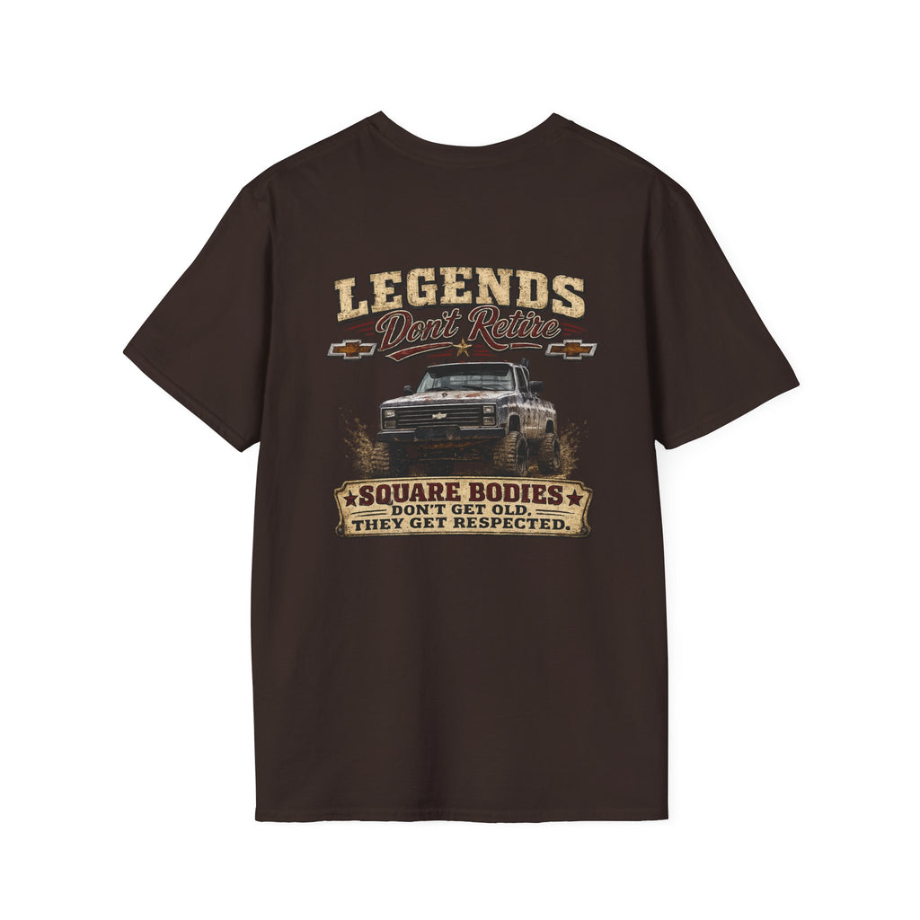 Legends Don't Retire - K30 Legacy Edition T-Shirt — Retro Motorsport Badge Tee