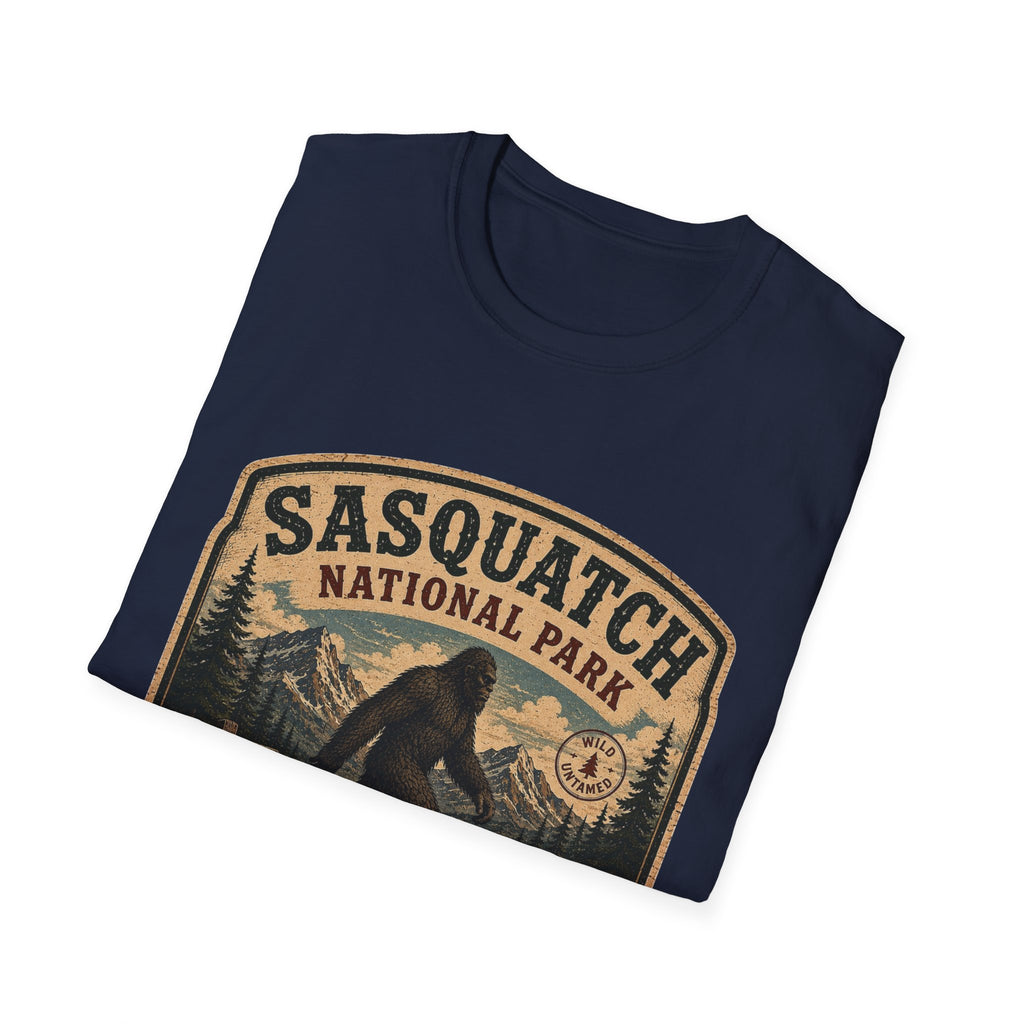 Sasquatch National Park T-Shirt — "Population: Maybe" Vintage Bigfoot Tee