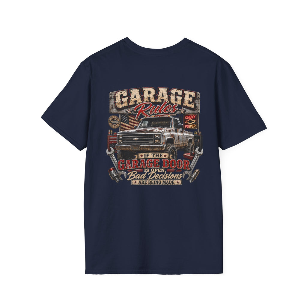 Garage Rules - Chevrolet K30 Vintage Badge T-Shirt