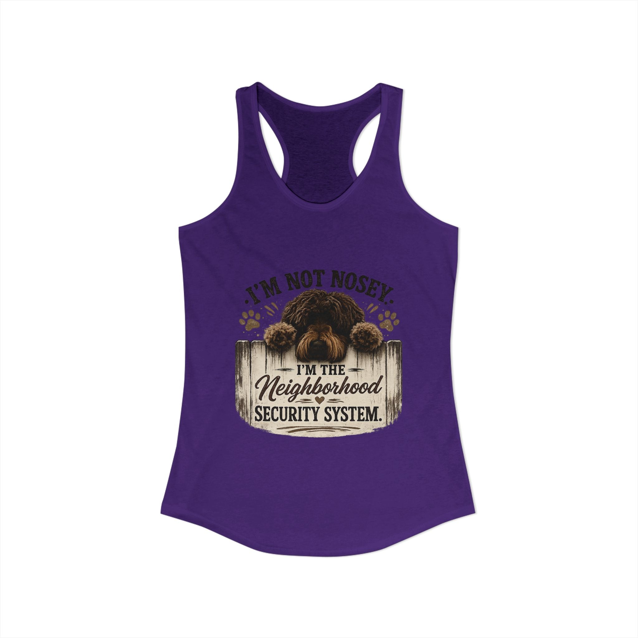 I'm Not Nosey Women's Ideal Racerback Tank