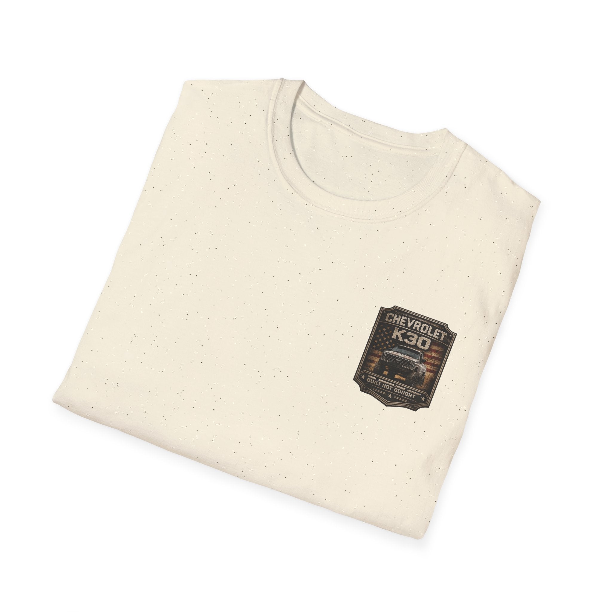 Square Body Soul - Chevrolet K30 Vintage Truck Pocket T‑Shirt