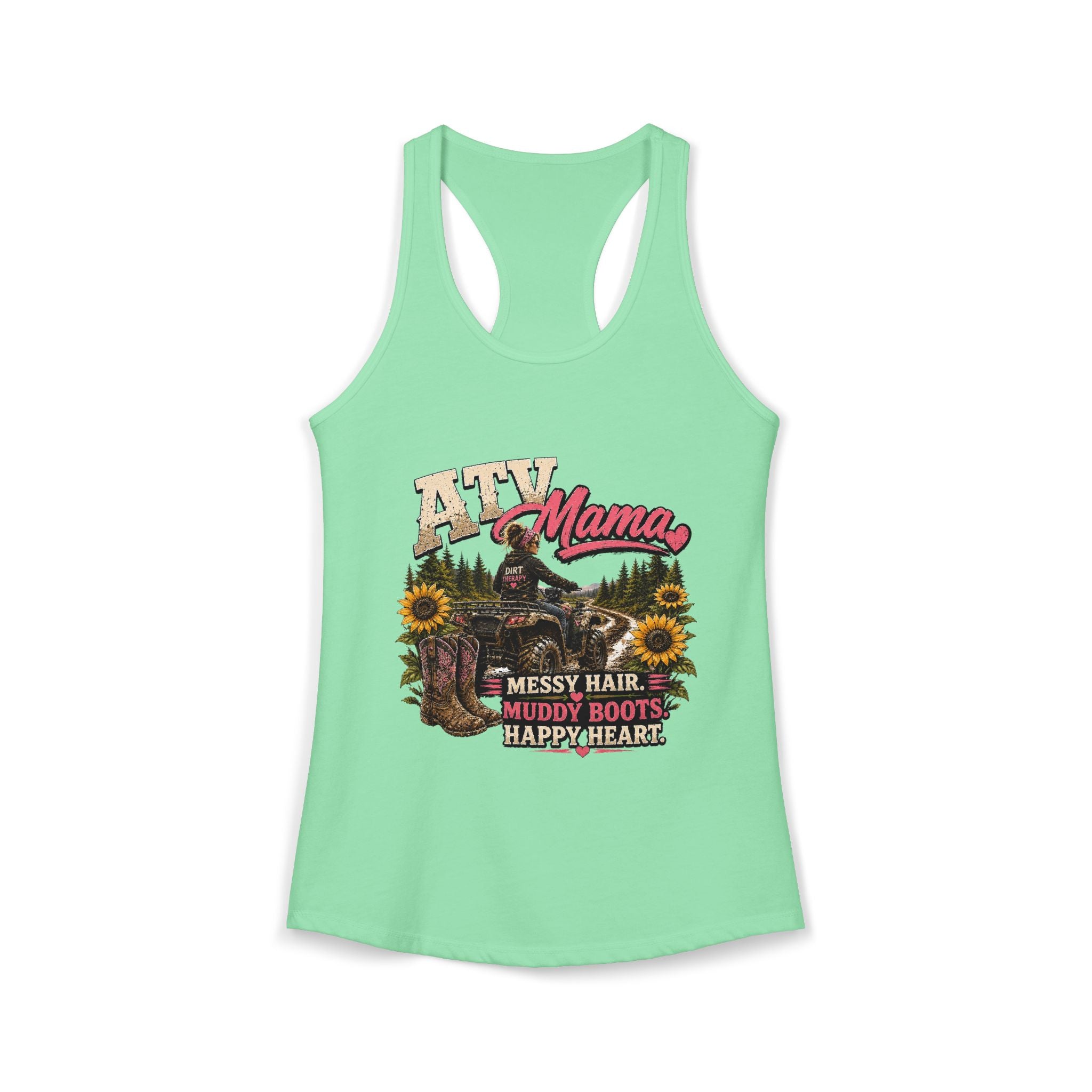 ATV Mama Women's Ideal Racerback Tank