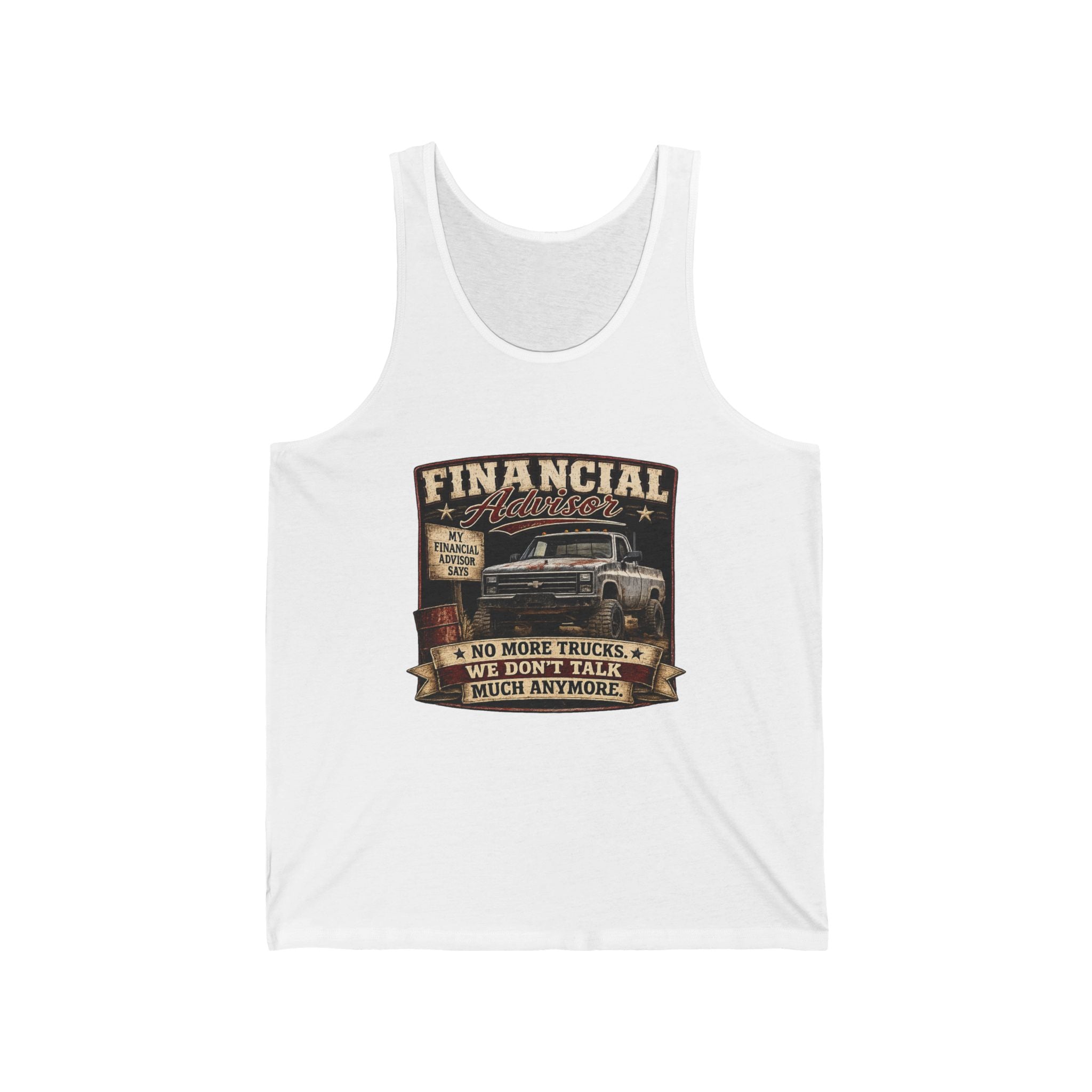 Financial Advisor Jersey Tank
