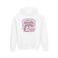 "Born to Sparkle" 2024 Rainbow Unicorn Birthday Sweatshirt - Youth Hoodie -