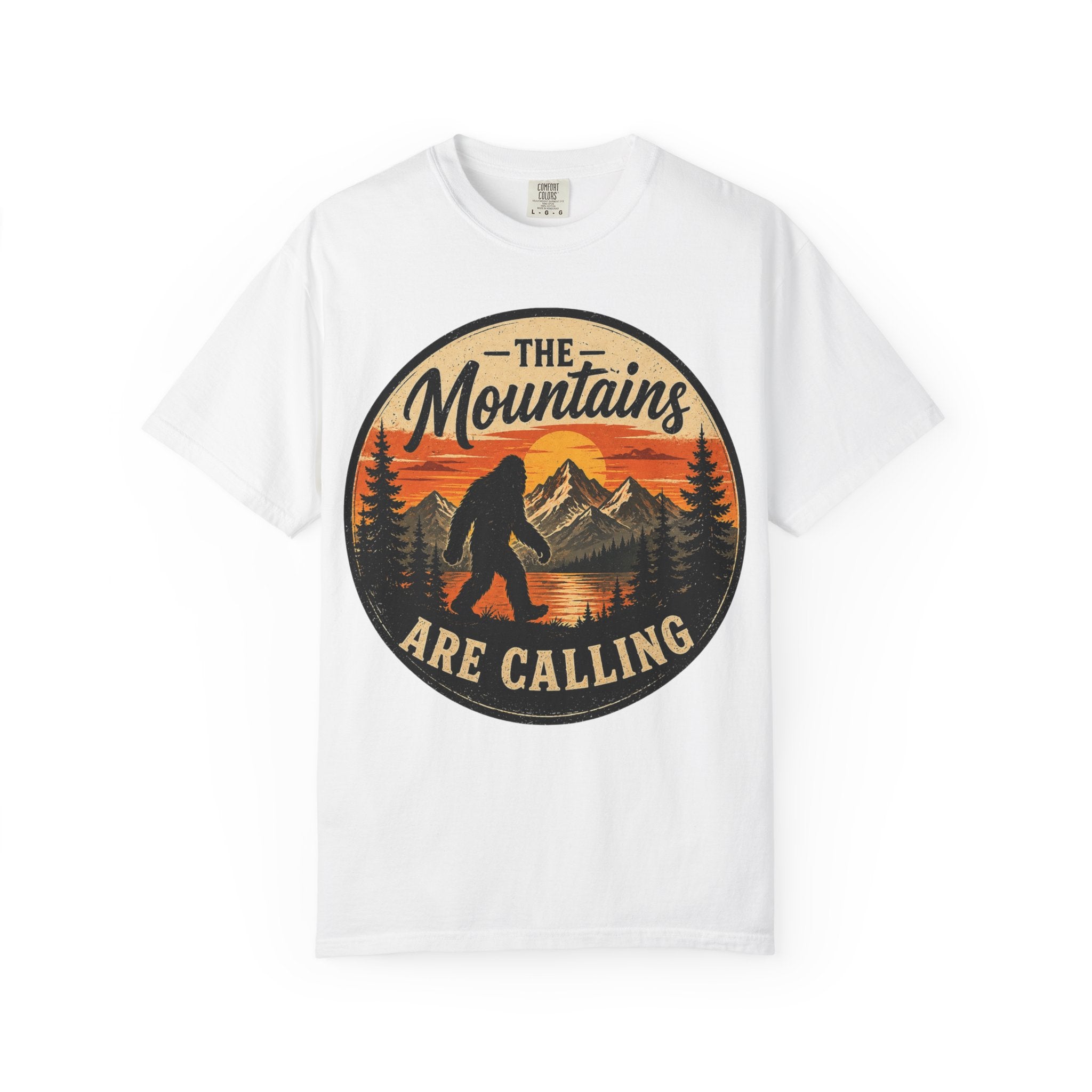 The Mountains Are Calling T‑Shirt — Outdoor Adventure Graphic Tee