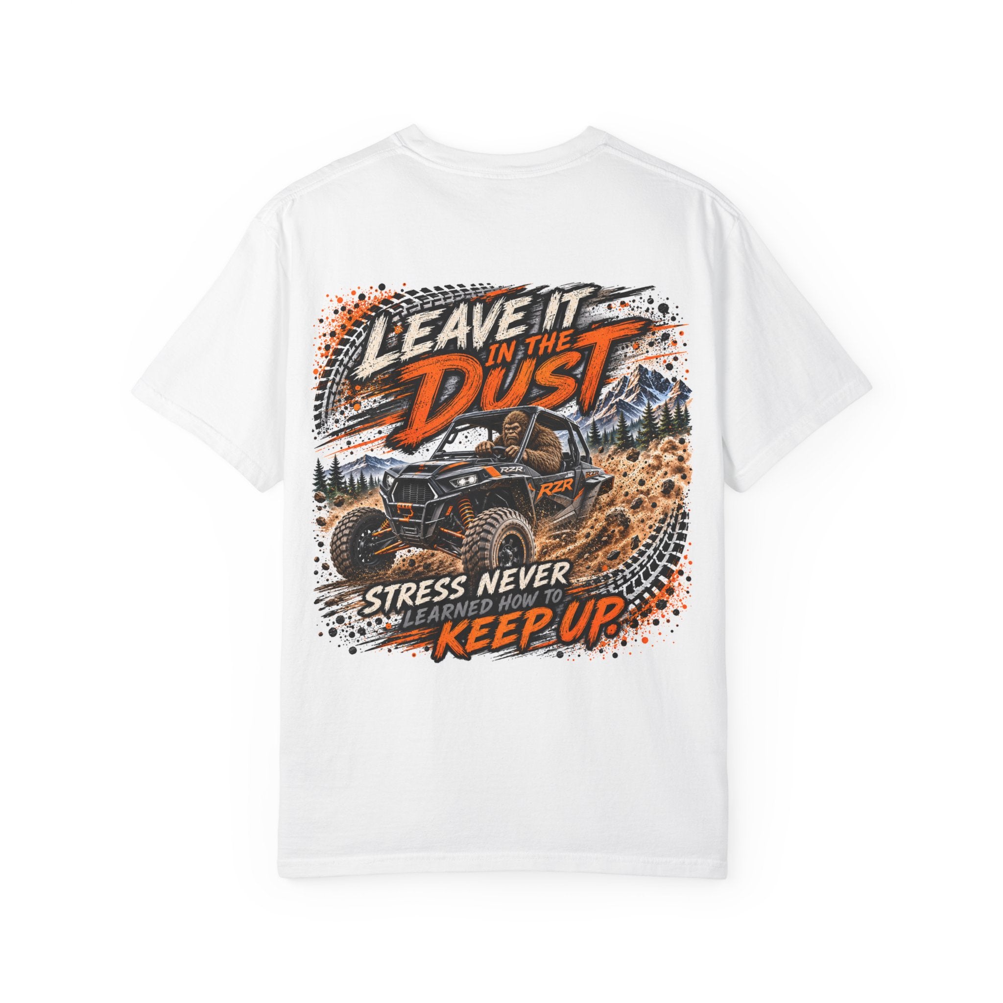 Off-Road "Leave It in the Dust" T-Shirt — UTV/ATV Adventure Tee