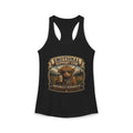 Emotional Support Cow Women's Ideal Racerback Tank
