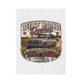 "Dirt Road Degree" Chevy Truck Rustic Throw – Velveteen Blanket