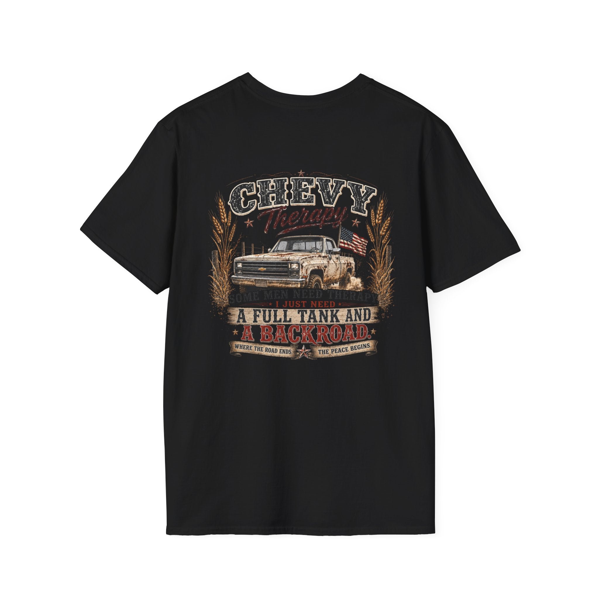 Chevy Therapy - Chevrolet K30 Vintage Emblem T-Shirt