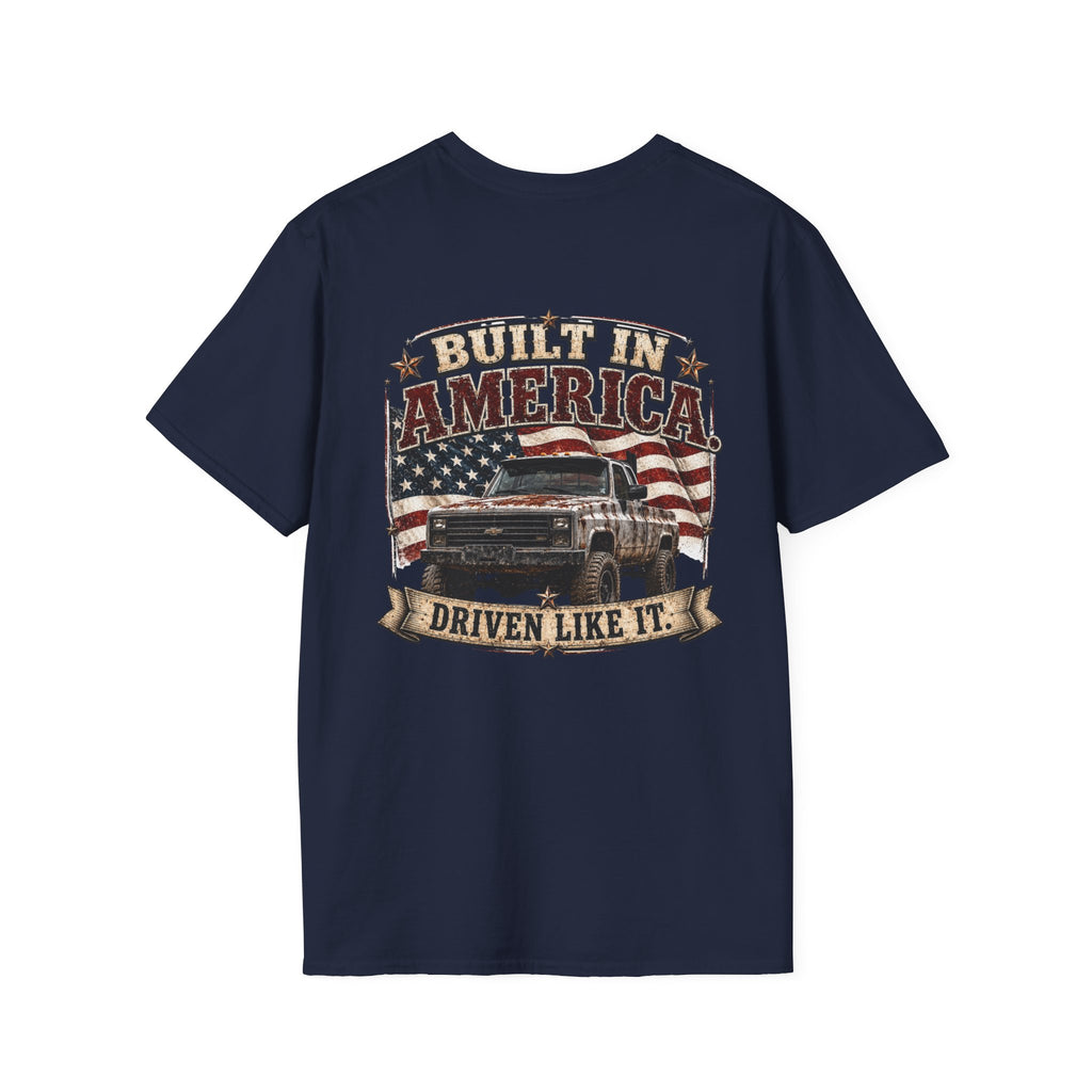 Built in America - Chevrolet K30 Vintage Badge T-Shirt