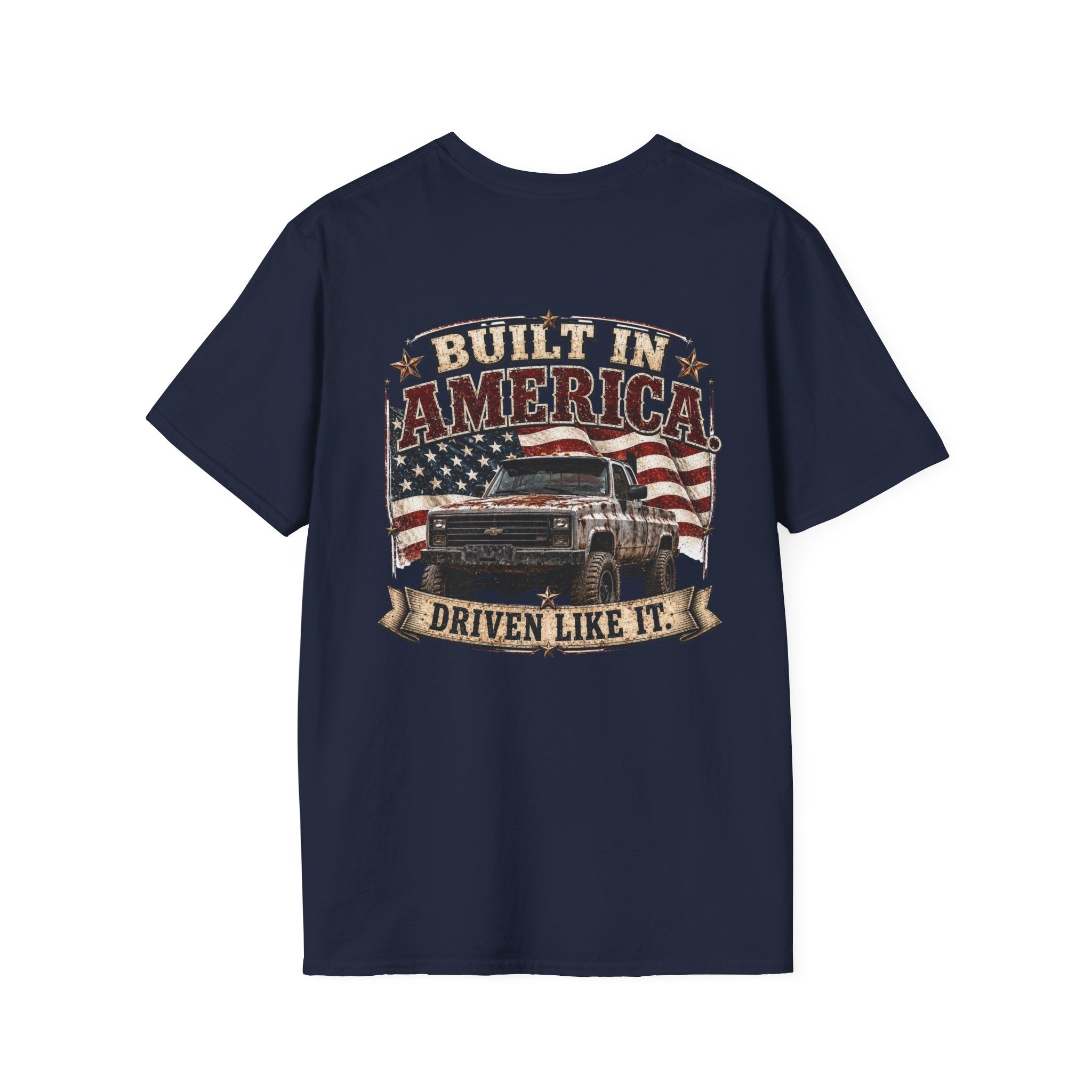 Built in America - Chevrolet K30 Vintage Badge T-Shirt