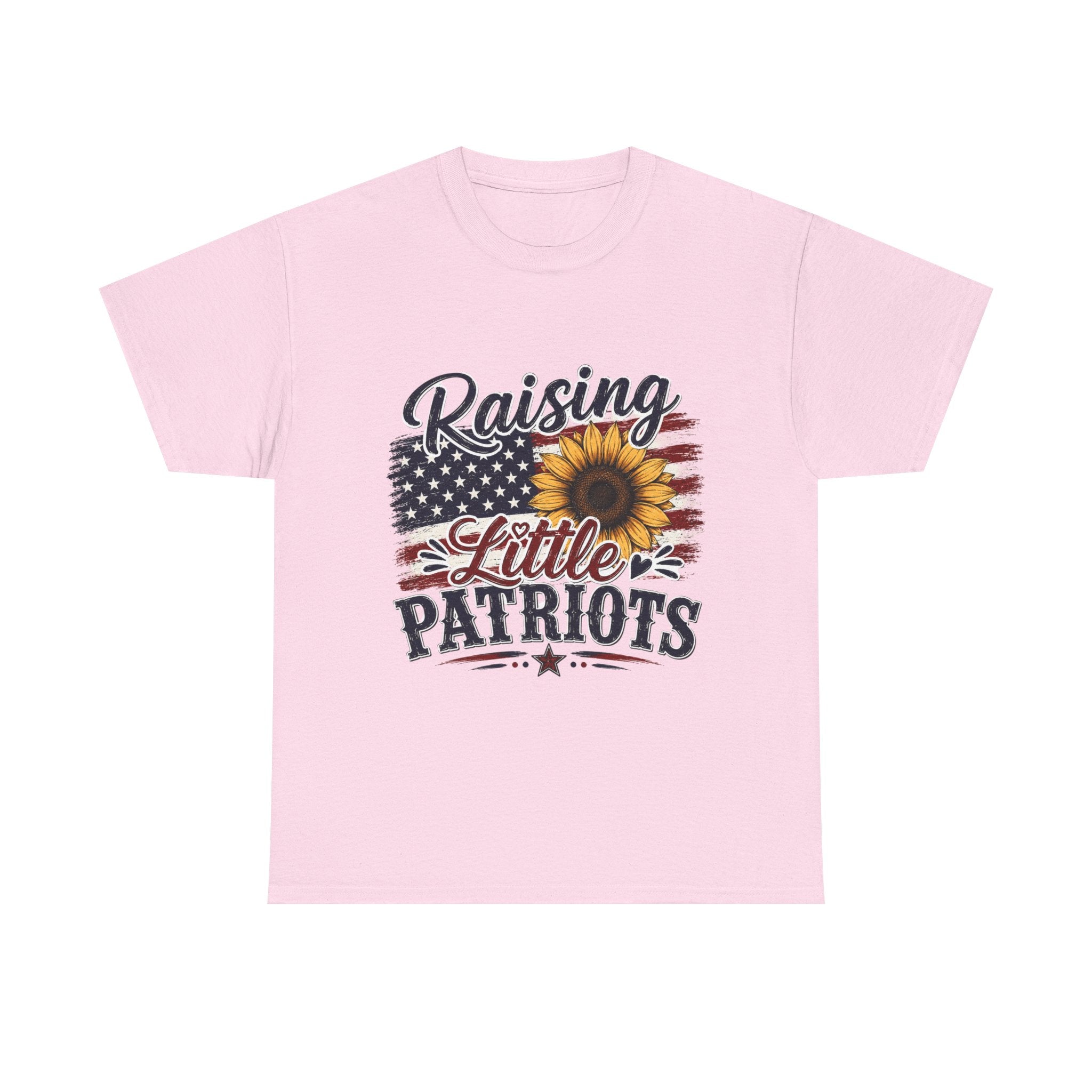 Raising Little Patriots 4th of July Tee — Patriotic Independence Day Tee