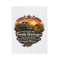 Family Heirlooms Truck Velveteen Plush Blanket — 'Some Of Our Best Family Heirlooms Aren’t In The House…They’re Parked In The [...]