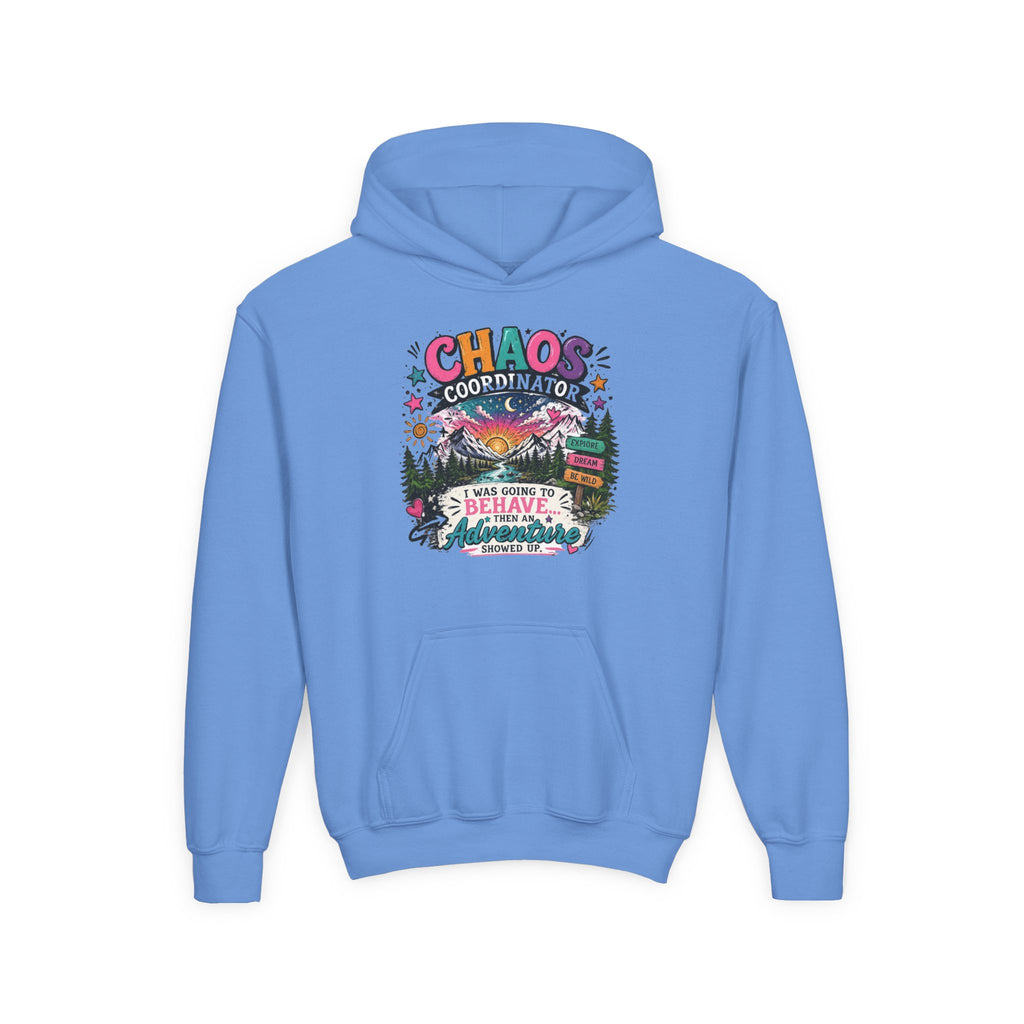Chaos Coordinator Youth Heavy Blend Hooded Sweatshirt
