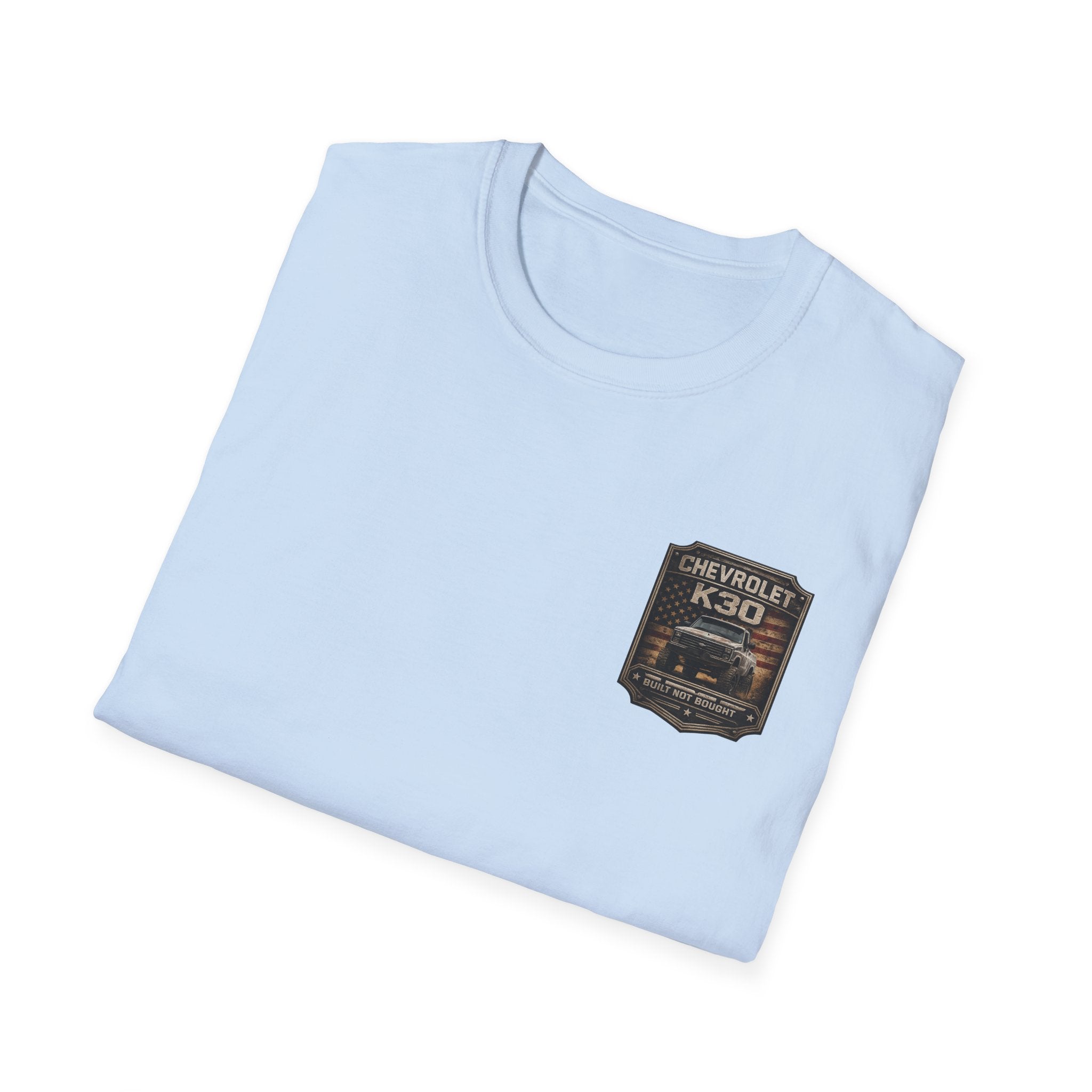 Built in America - Chevrolet K30 Vintage Badge T-Shirt