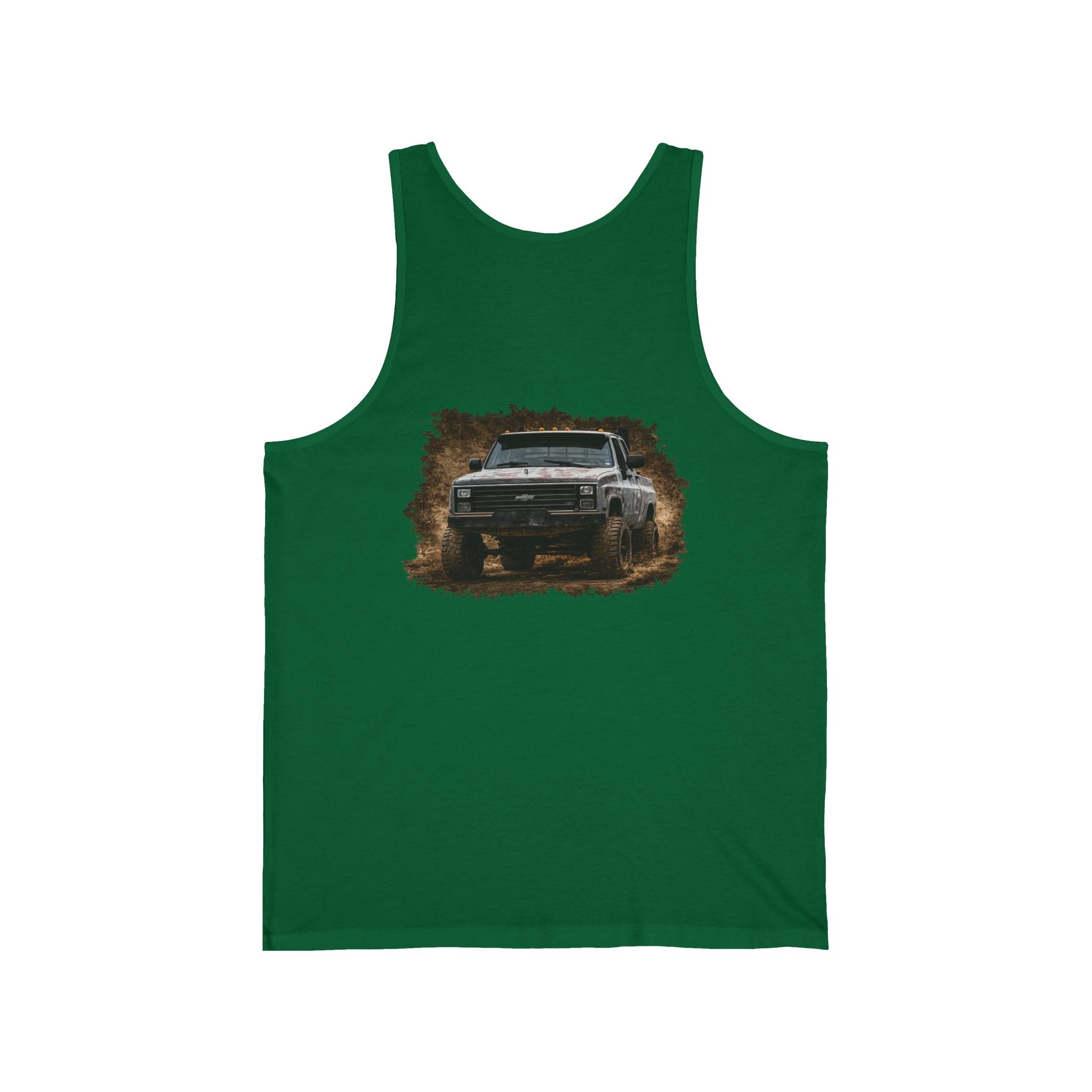 Off‑Road Pickup Tank Top — K30 Badge & Rugged Truck Graphic