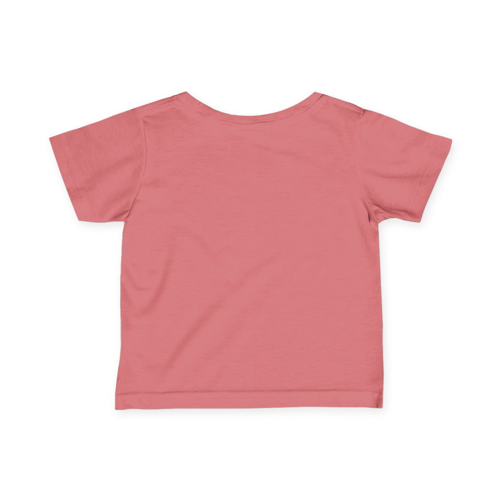 “Smile First, Plan Later” Rainbow Chaos Baby T‑Shirt — Infant Tee