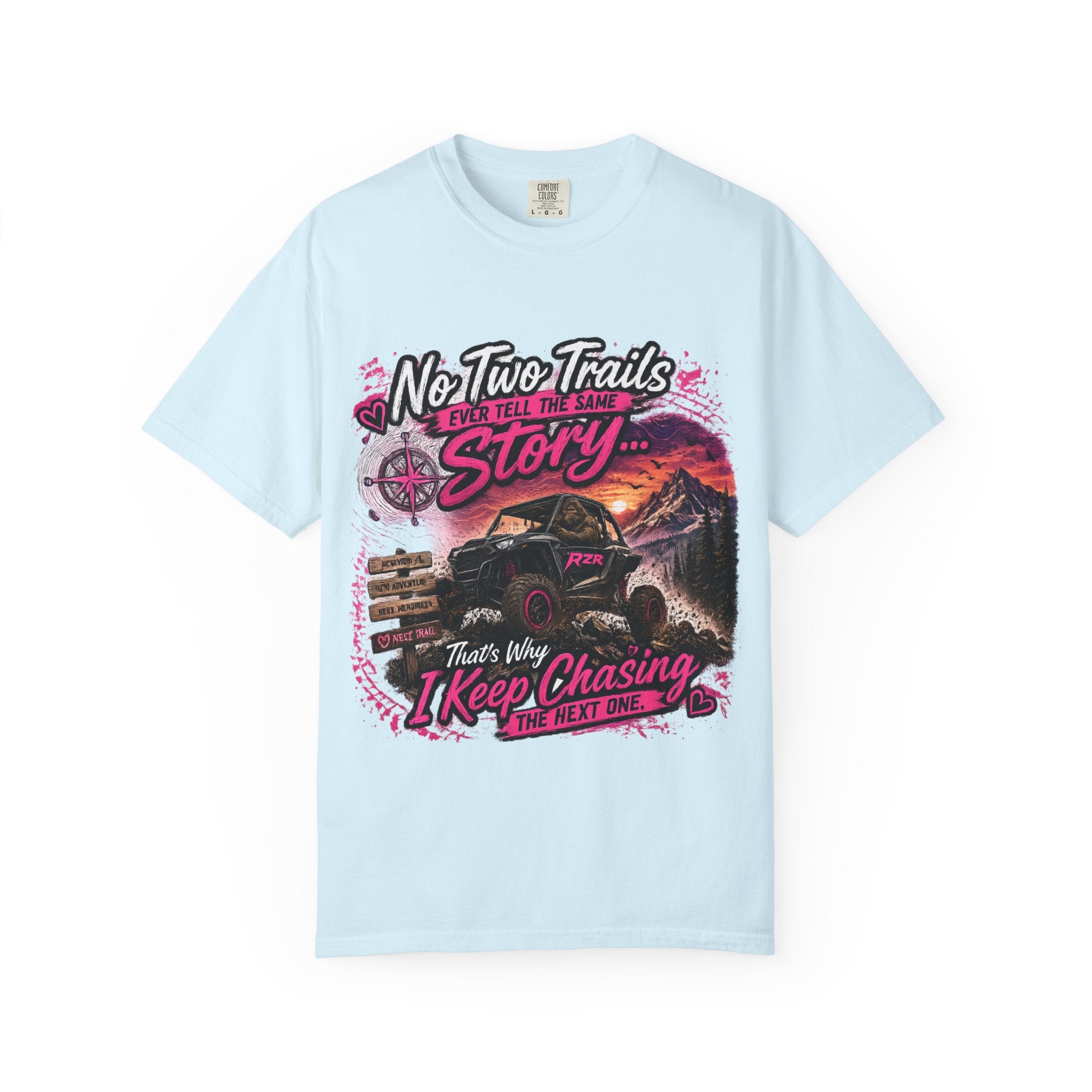 Off‑Road Truck T‑Shirt — “No Two Trails Ever Tell the Same Story” Adventure Tee