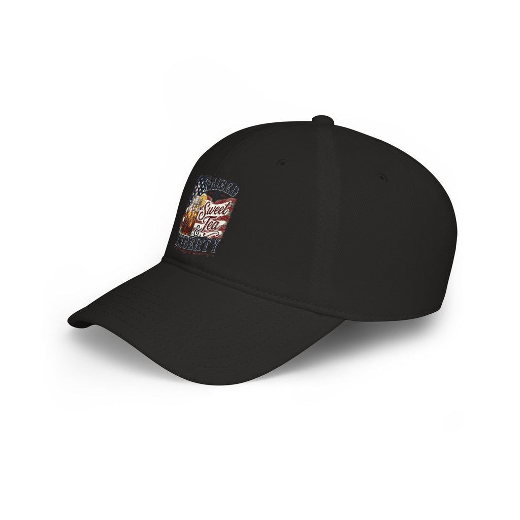 Raised on Sweet Tea and Liberty Baseball Cap