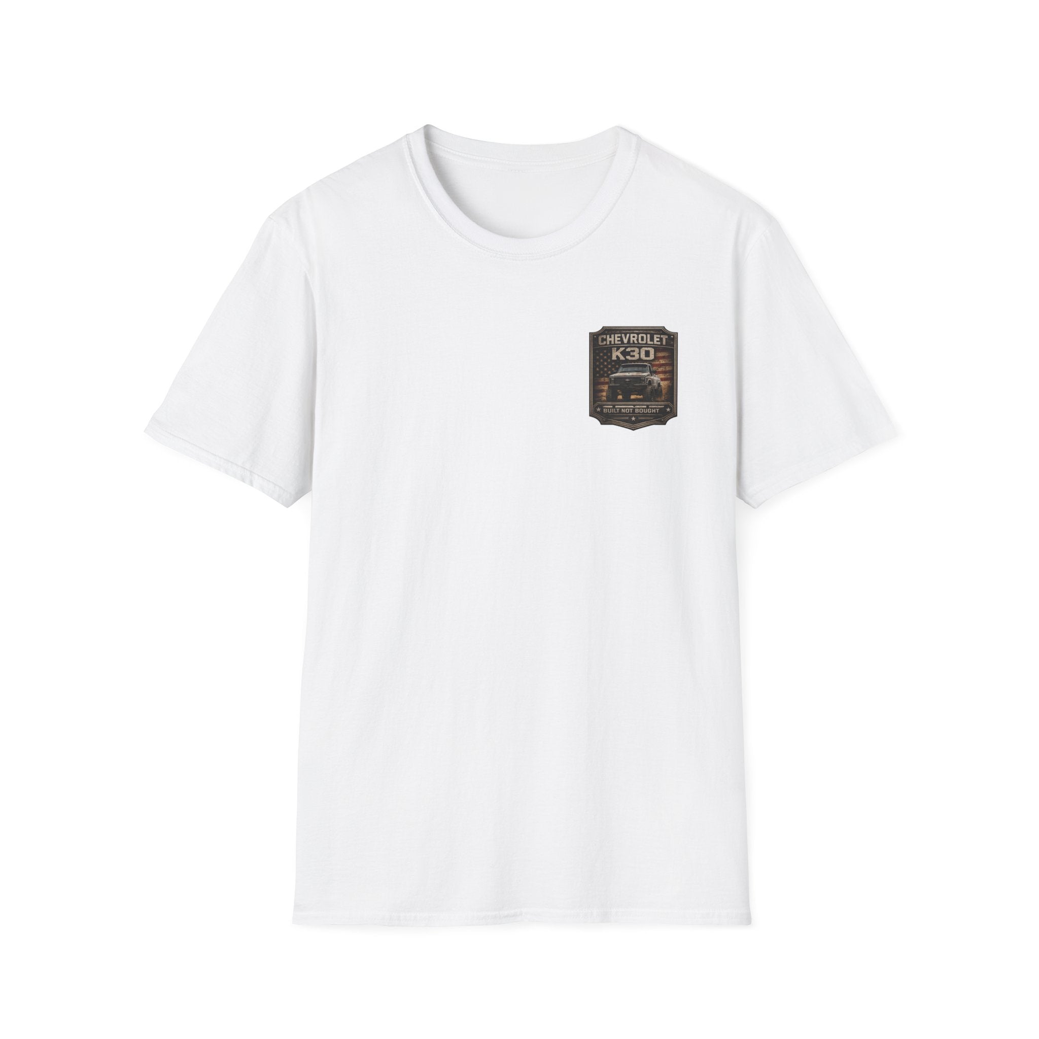 Built In America - Chevrolet K30 Vintage Patch T-Shirt