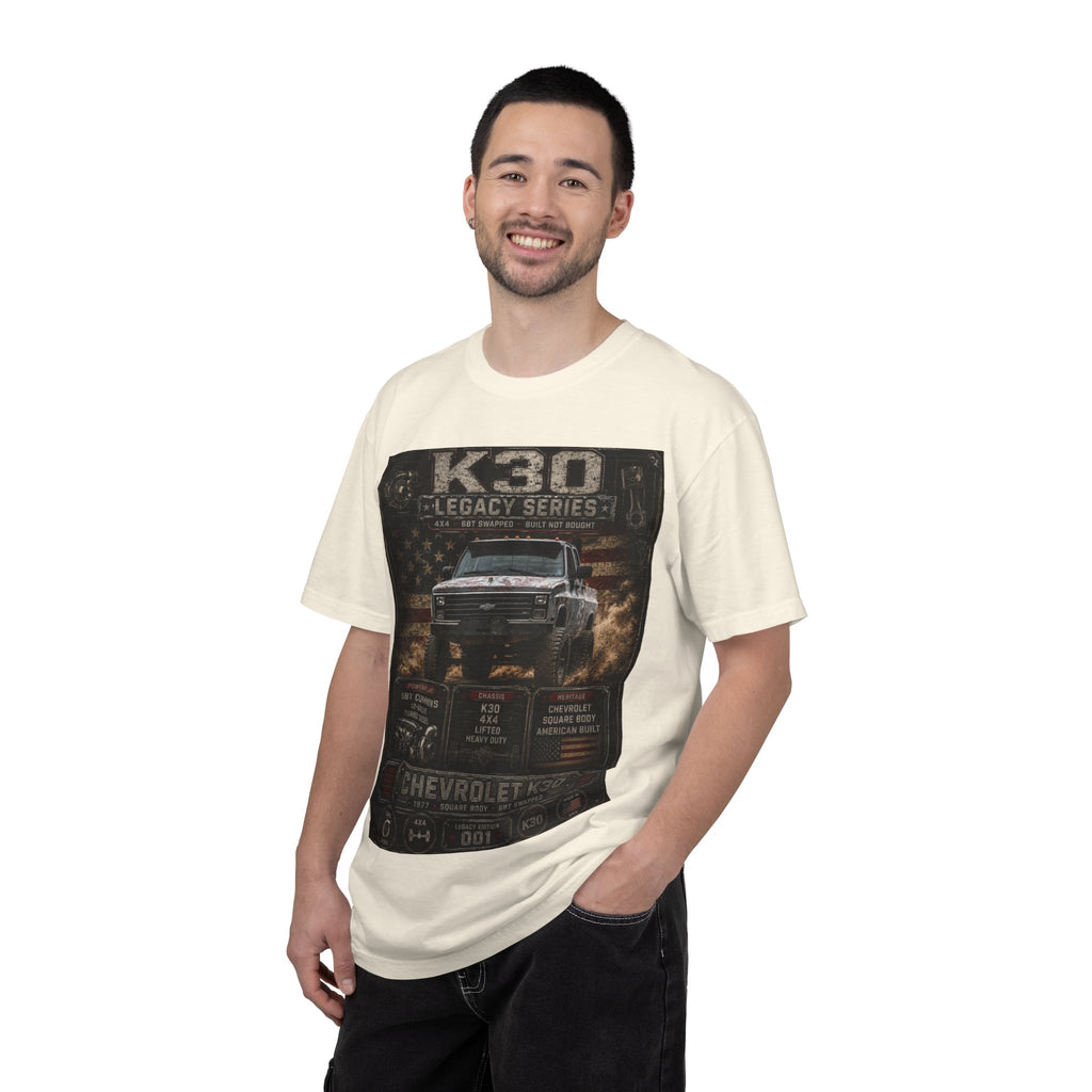 Chevrolet K30 Legacy Series T-Shirt — Vintage Off-Road Truck Graphic