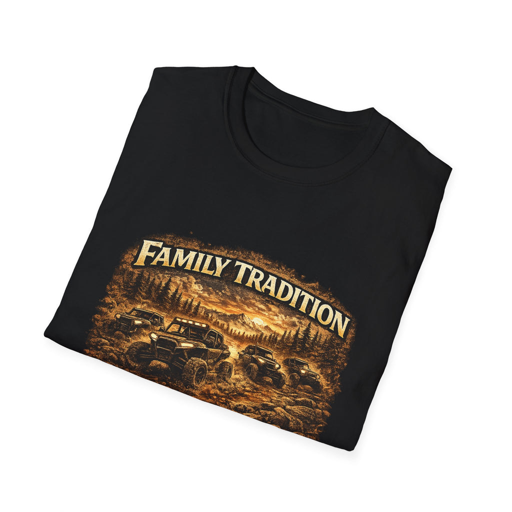 "Family Tradition" Off-Road Truck Vintage Graphic — T-Shirt