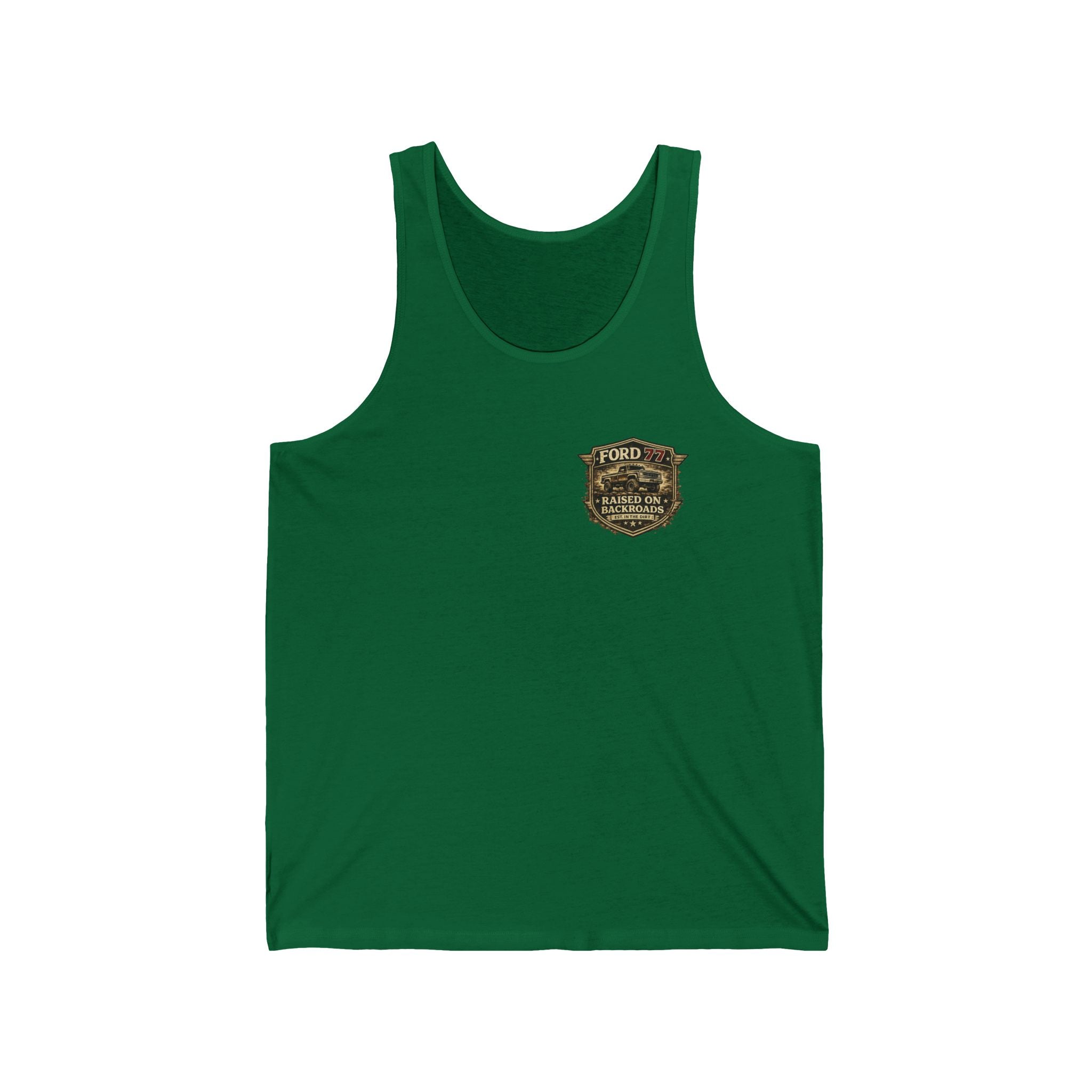 Ford 77 Vintage Truck Tank Top — Retro Pickup Truck Graphic Vest
