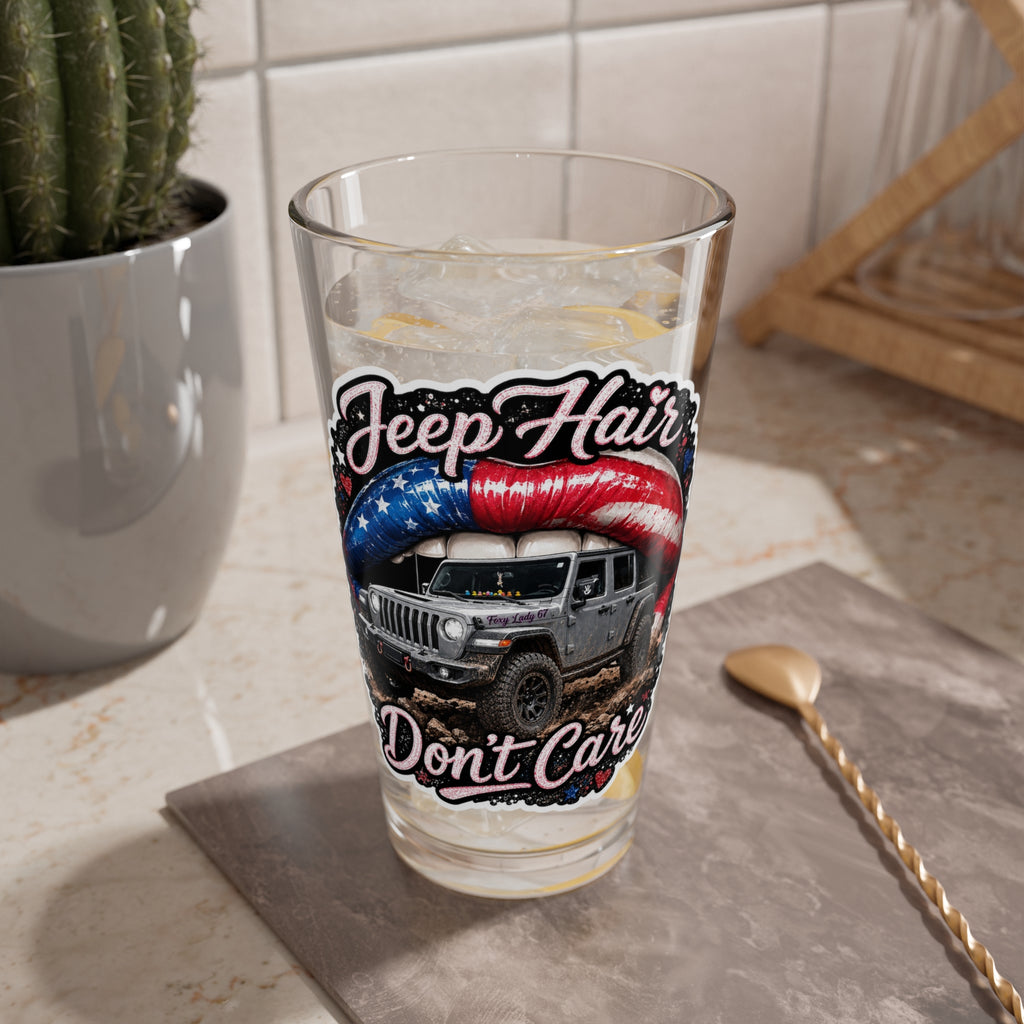Jeep Hair Don't Care - Mixing Glass