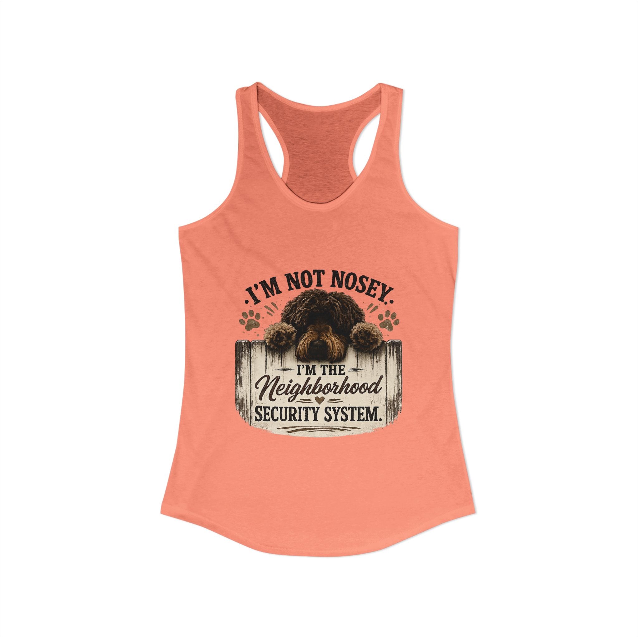 I'm Not Nosey Women's Ideal Racerback Tank