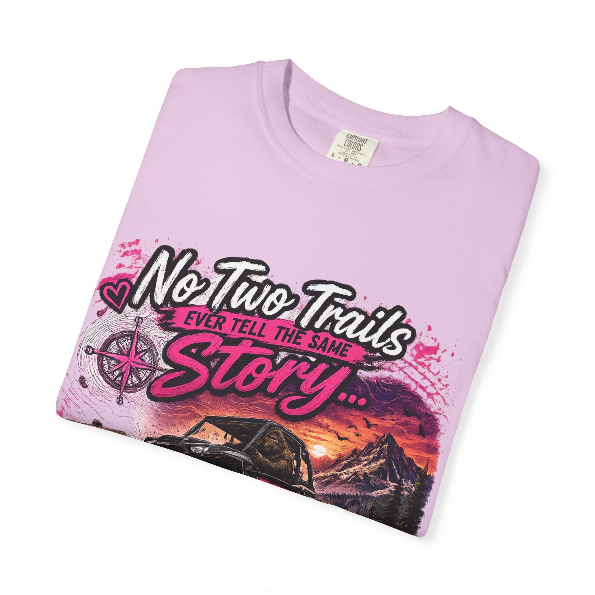 Off‑Road Truck T‑Shirt — “No Two Trails Ever Tell the Same Story” Adventure Tee